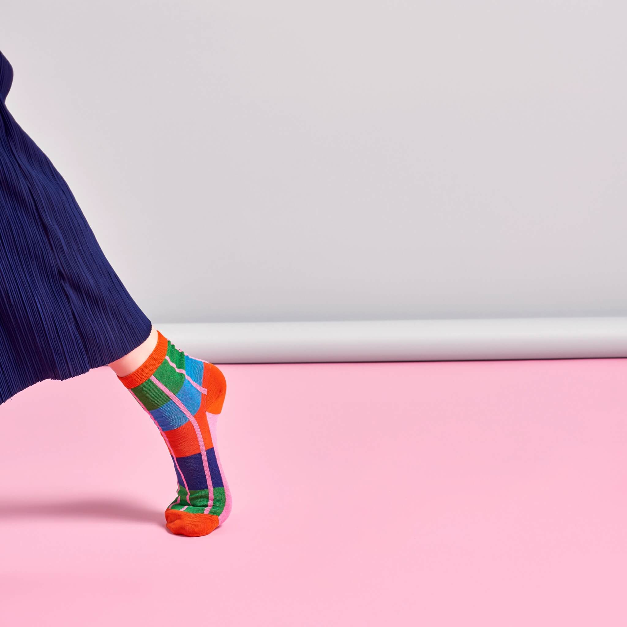 Dámske farebné ponožky Happy Socks Simone // kolekcia Hysteria