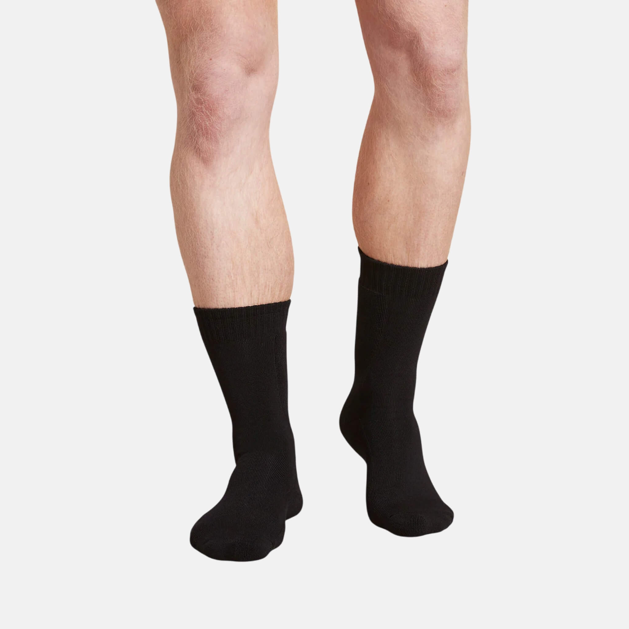 Pánske čierne ponožky Boody Men's Work/Boot Socks