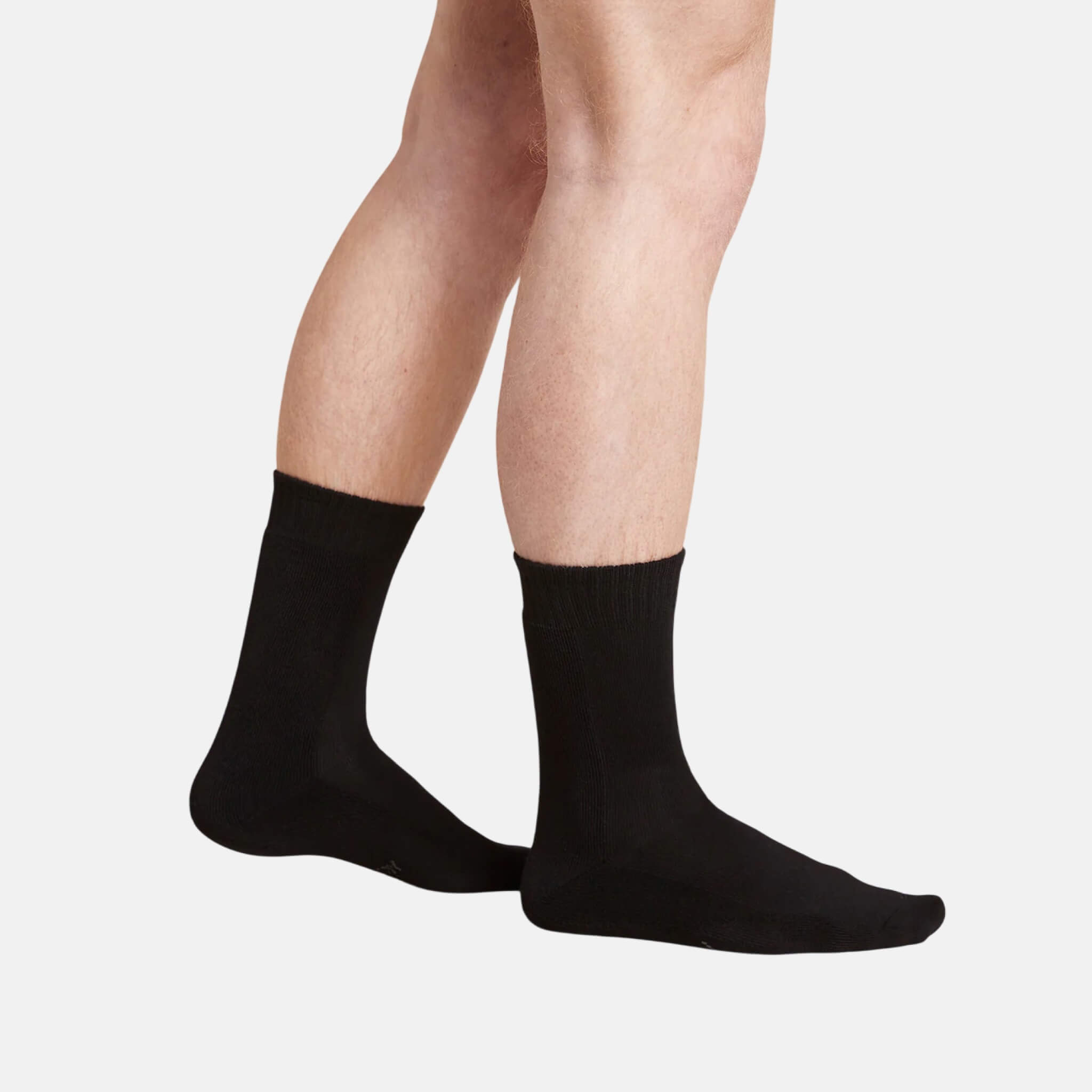 Pánske čierne ponožky Boody Men's Work/Boot Socks