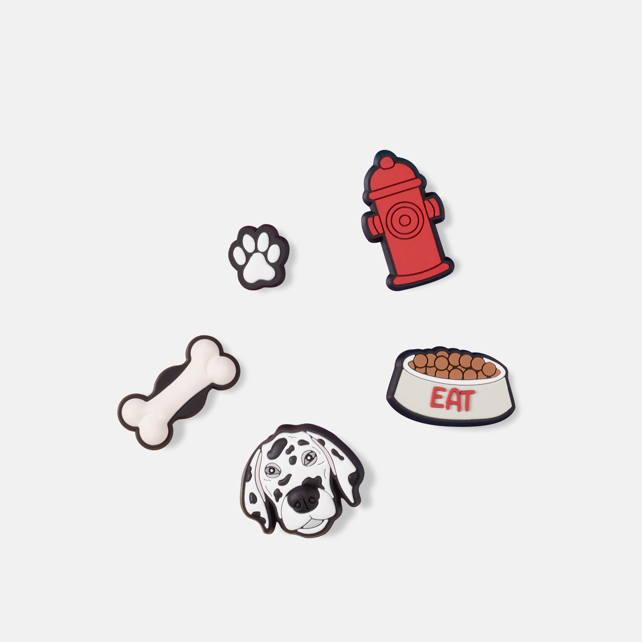 Jibbitz™ - Who Let The Dogs Out - 5 ks