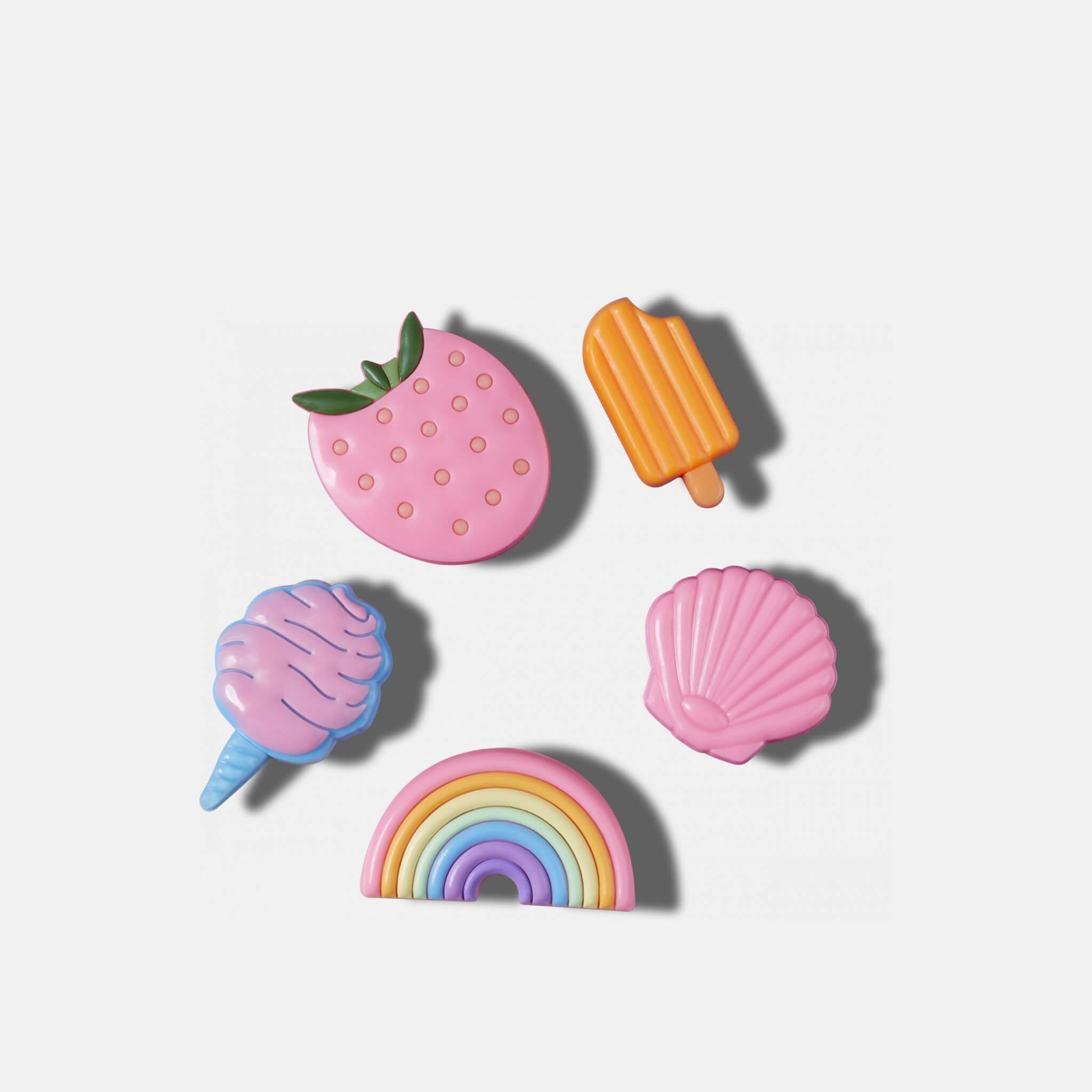 Jibbitz™ - Pastel Pool Party - 5 ks
