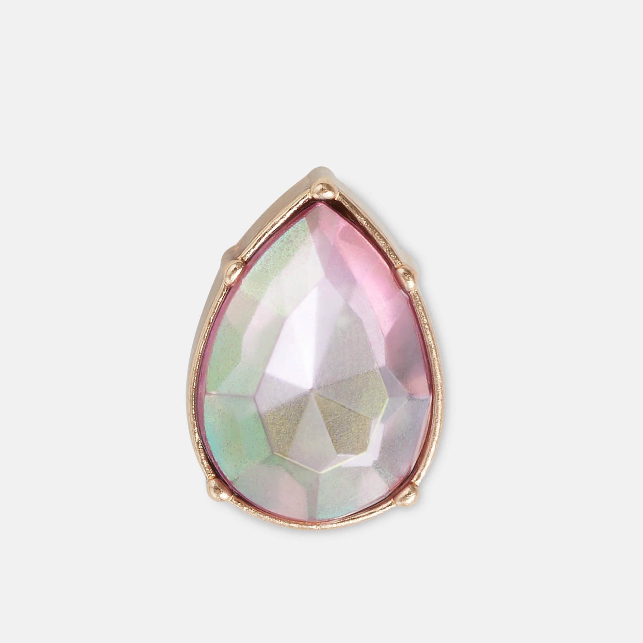 Jibbitz™ - Pink Teardrop Gem