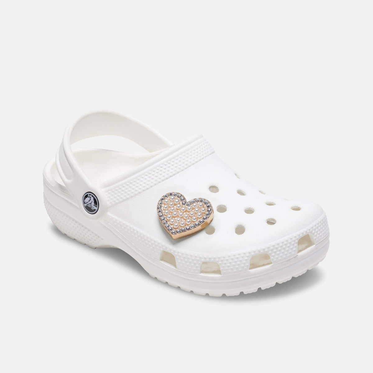 Jibbitz™ - Pearl Cluster Heart