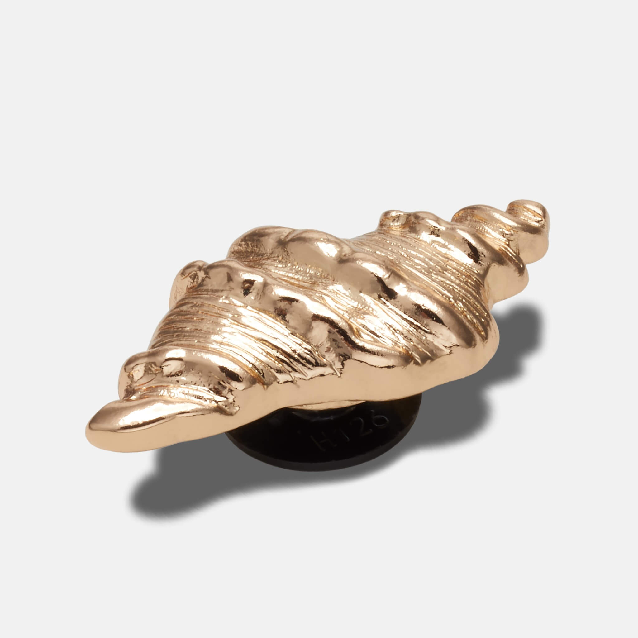 Odznačik Jibbitz – Gold Sea Shell