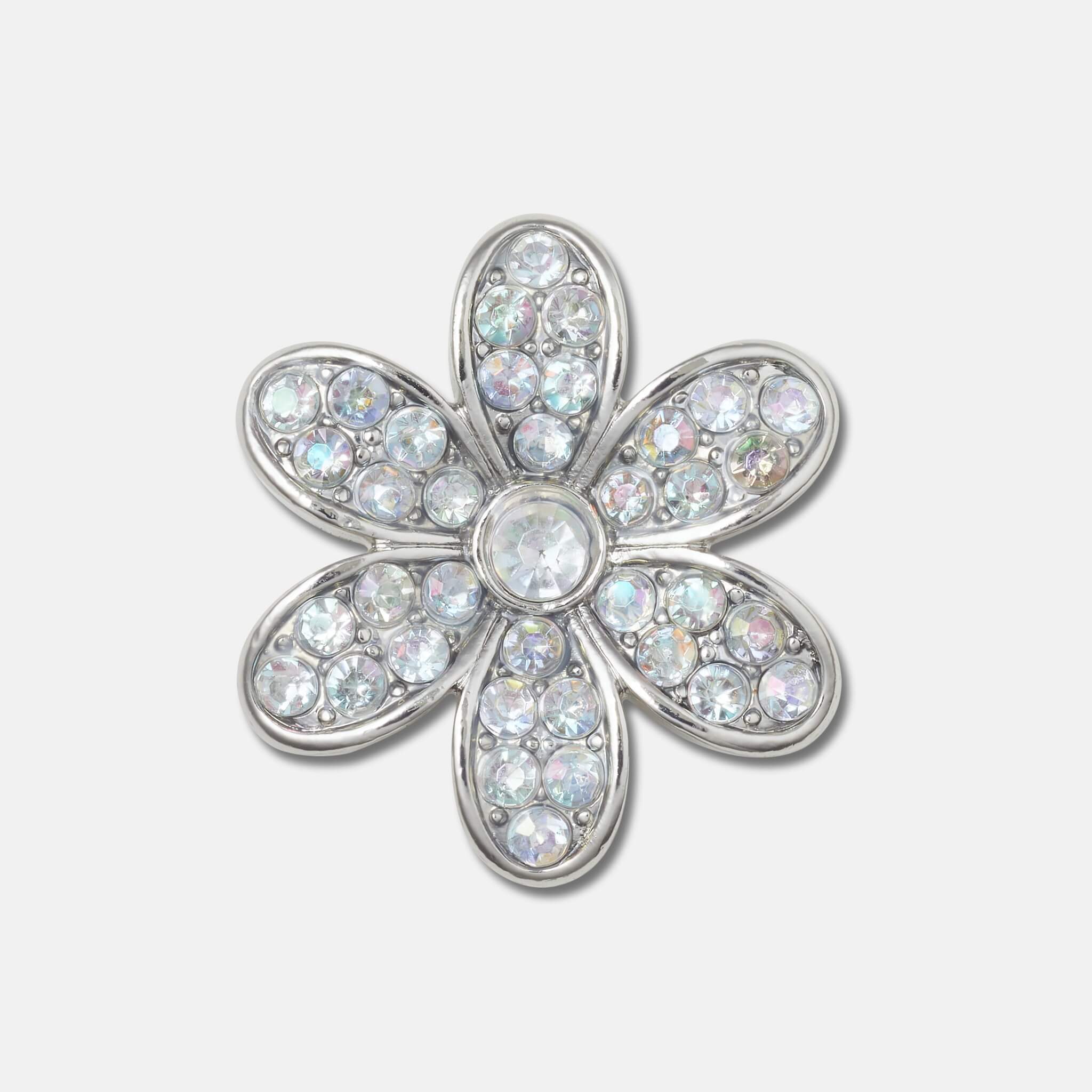 Odznačik Jibbitz – Silver Mnchrm Daisy 2