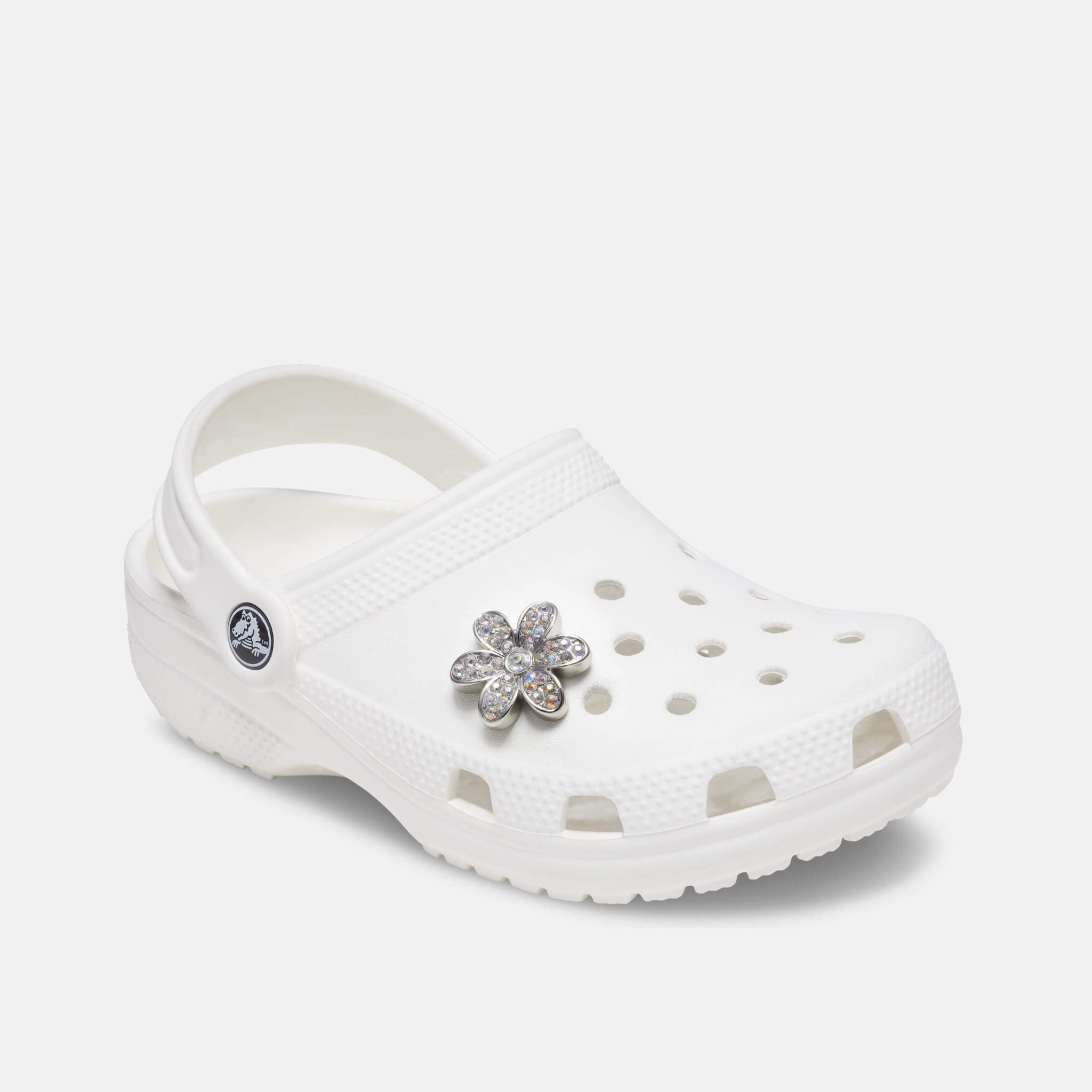 Odznačik Jibbitz – Silver Mnchrm Daisy 2