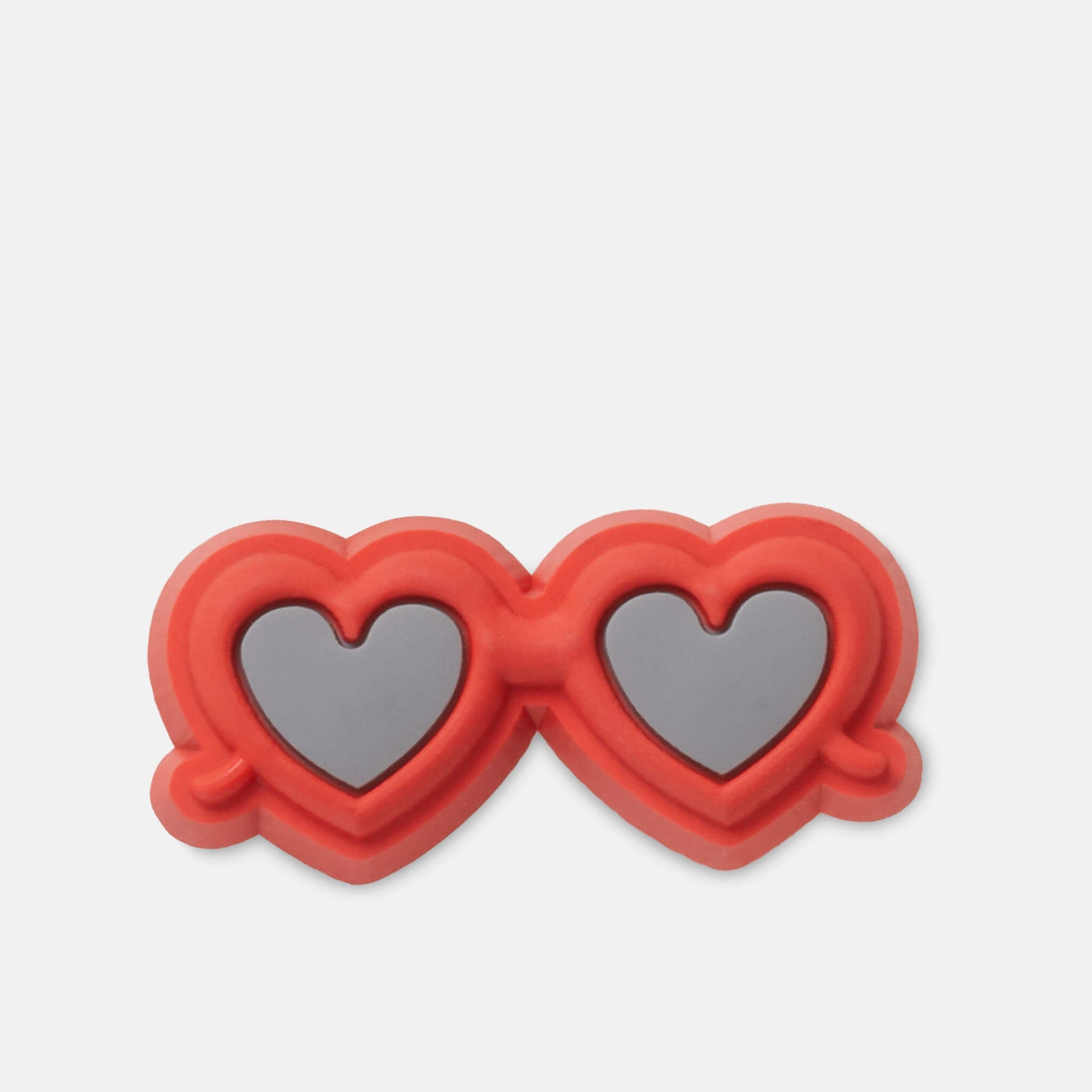 Odznačik Jibbitz – Red Heart Sunglasses