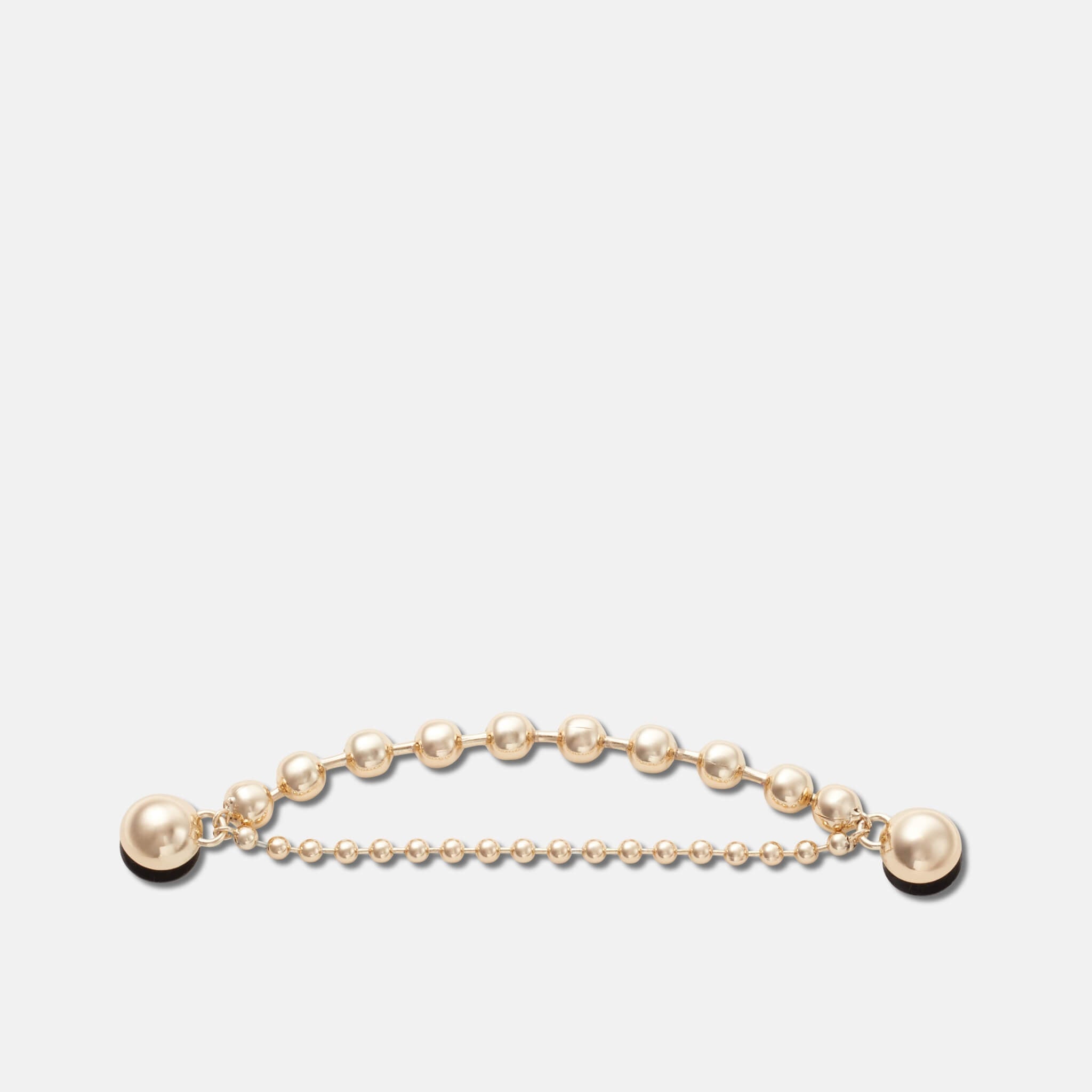 Odznačik Jibbitz – Gold and Crystal Double Chain