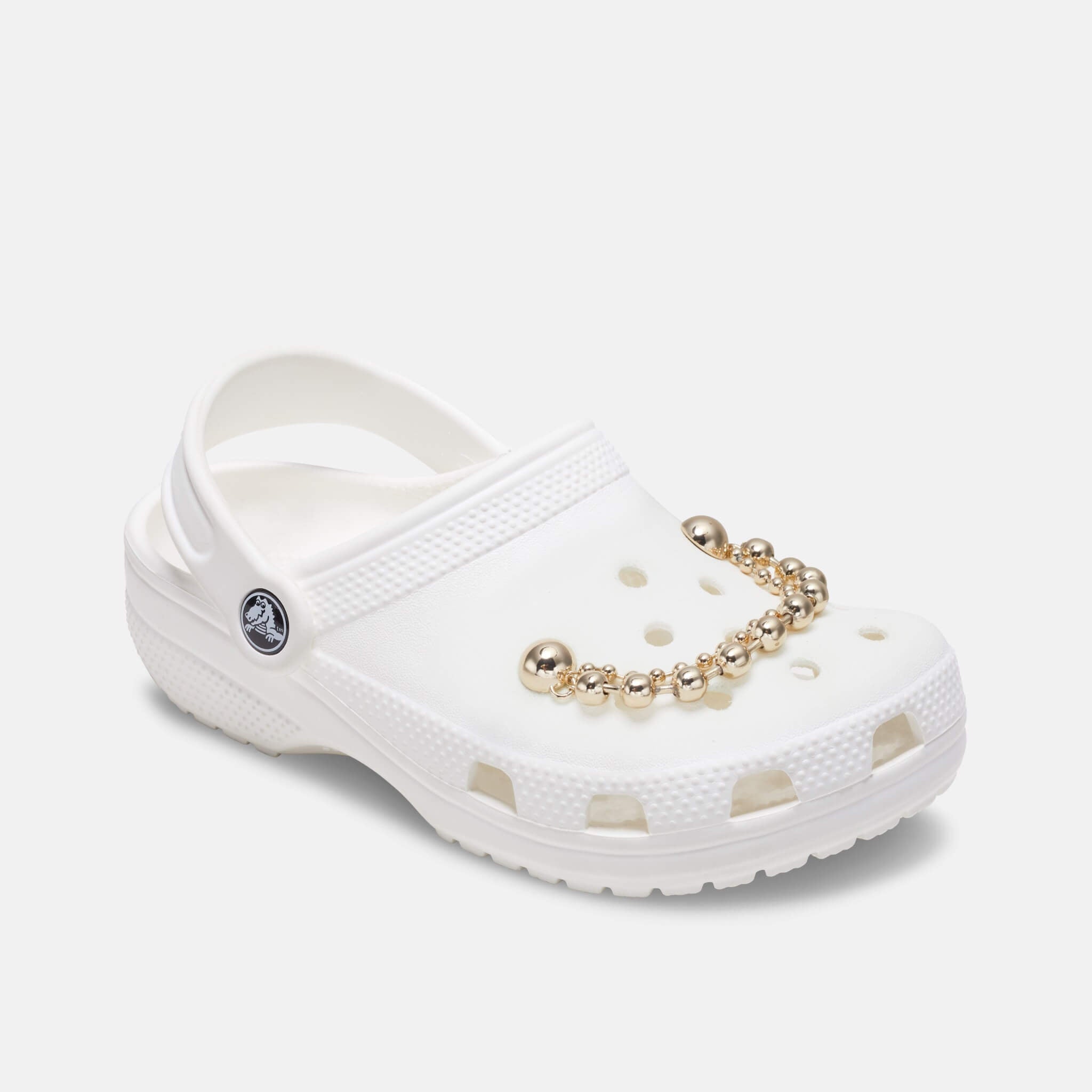 Odznačik Jibbitz – Gold and Crystal Double Chain