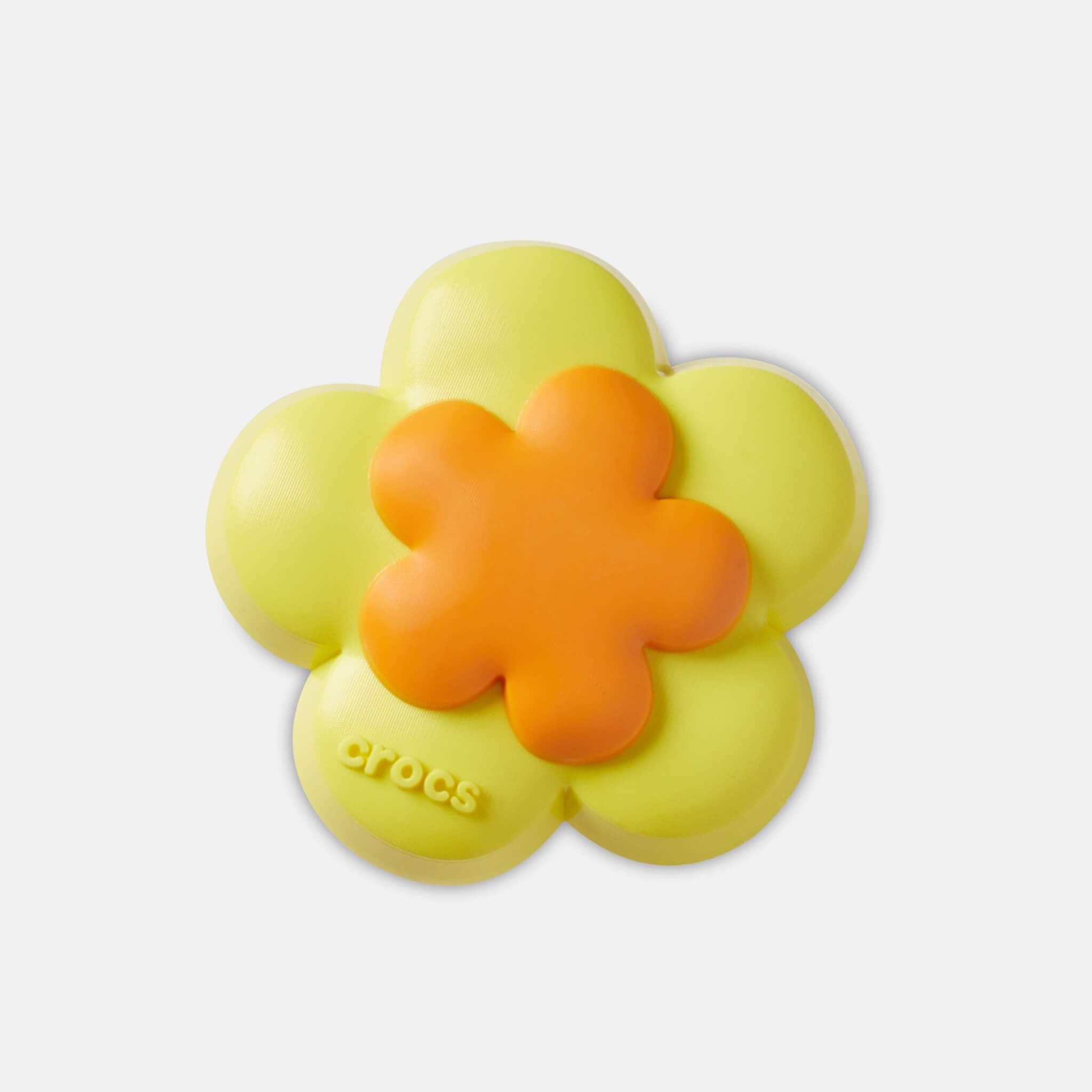 Odznačik Jibbitz – Yellow Double Flower