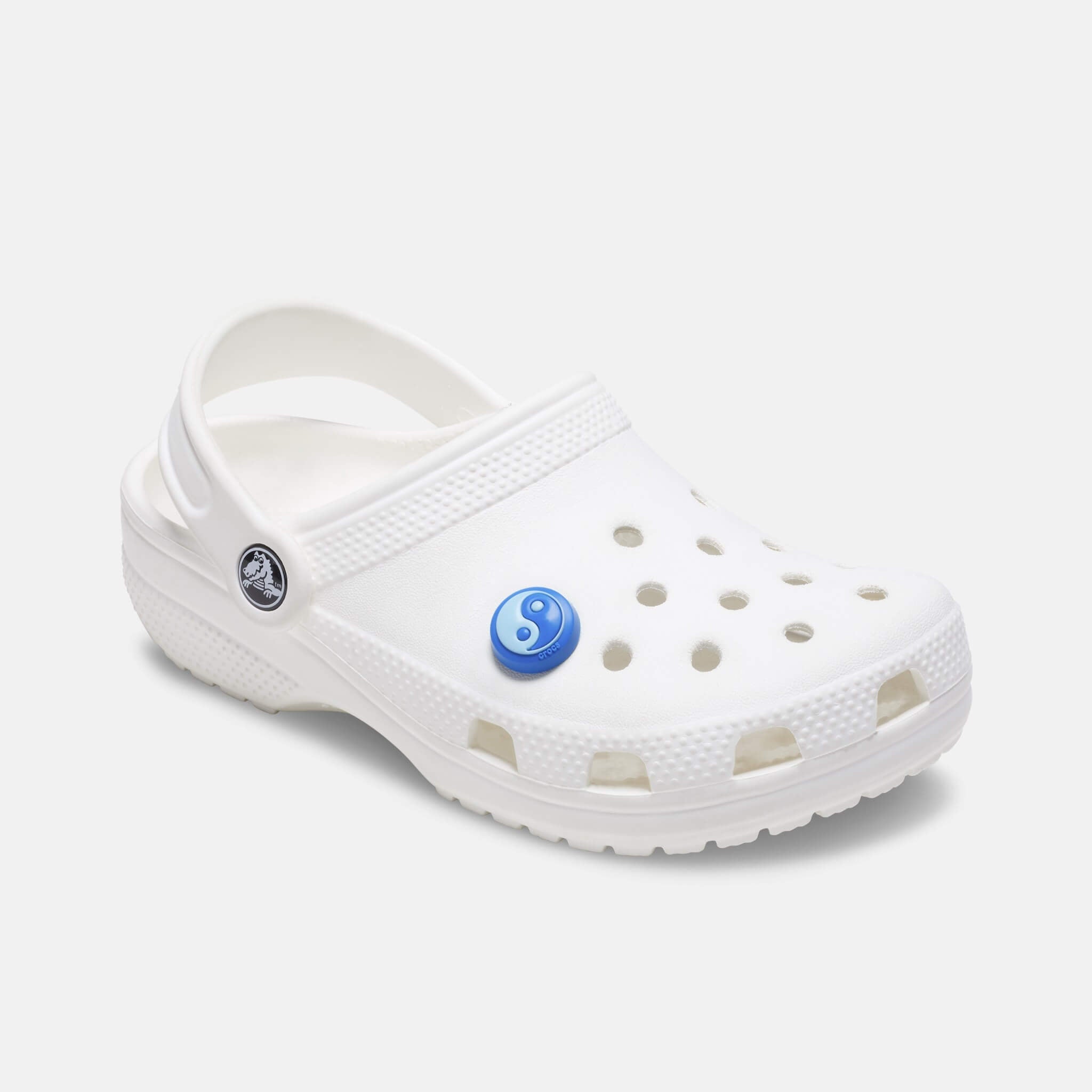 Odznačik Jibbitz – Light and Dark Blue Yin Yang