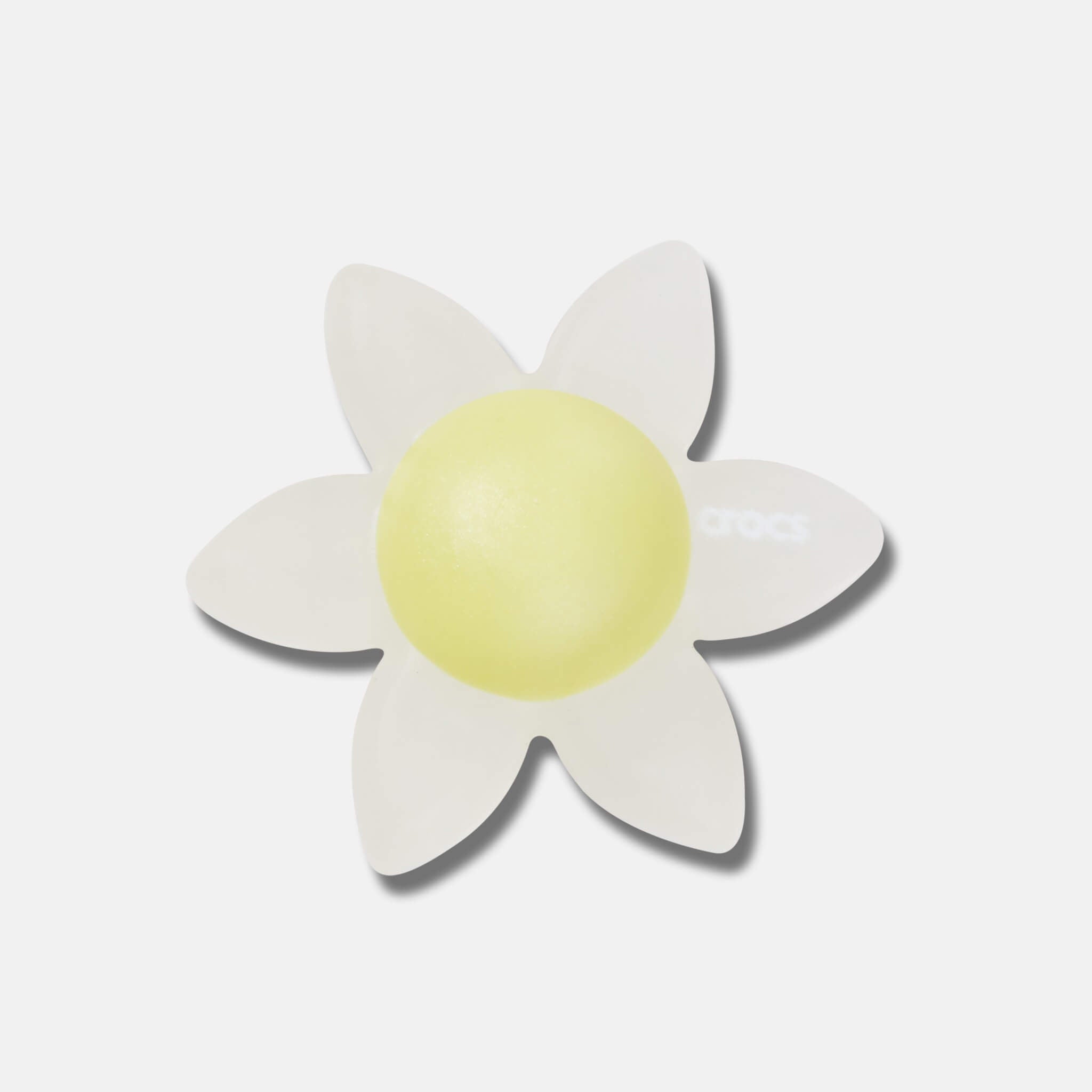 Odznačik Jibbitz – Iridescent Flower with Yellow