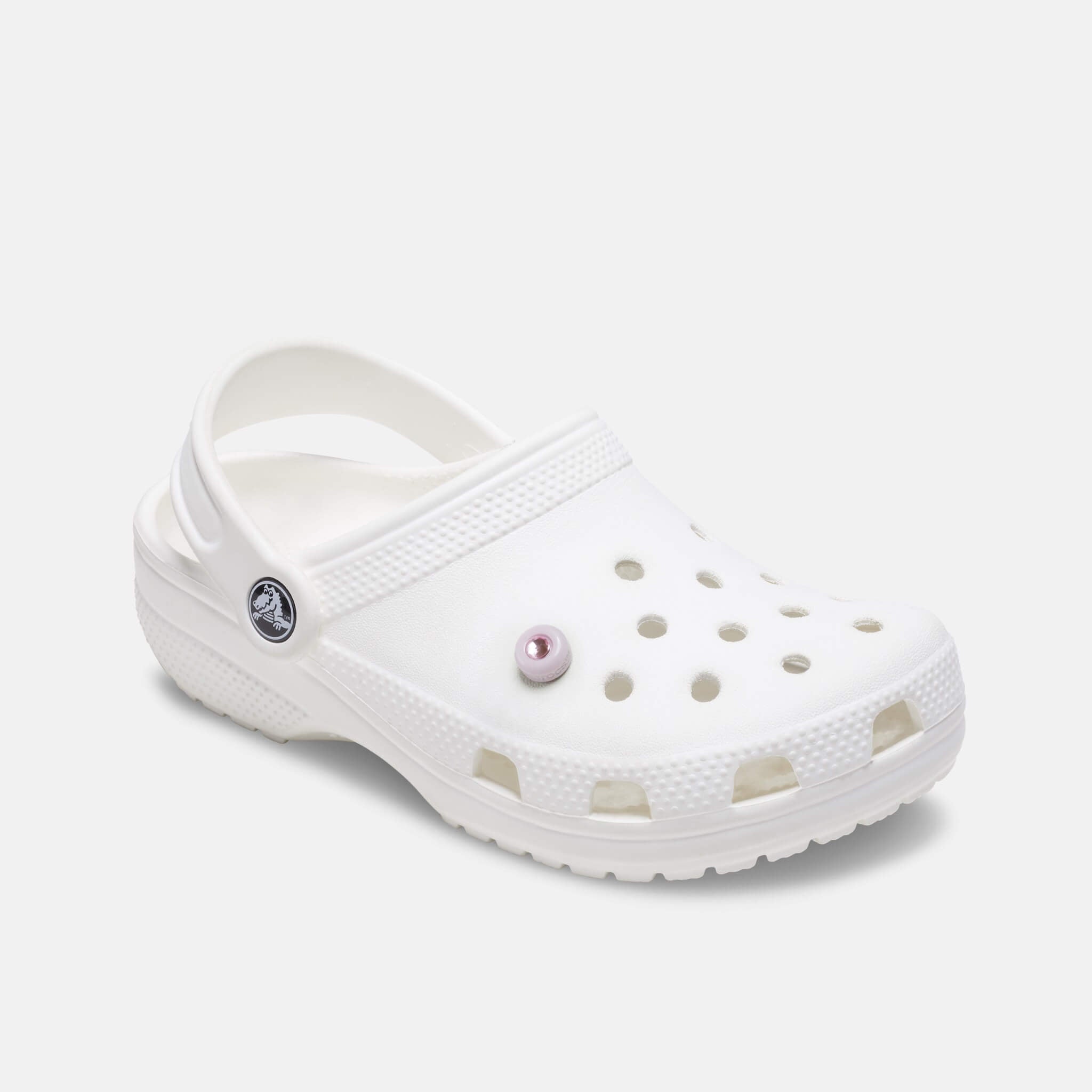 Odznačik Jibbitz – Purple and Pink Acrylic Gem