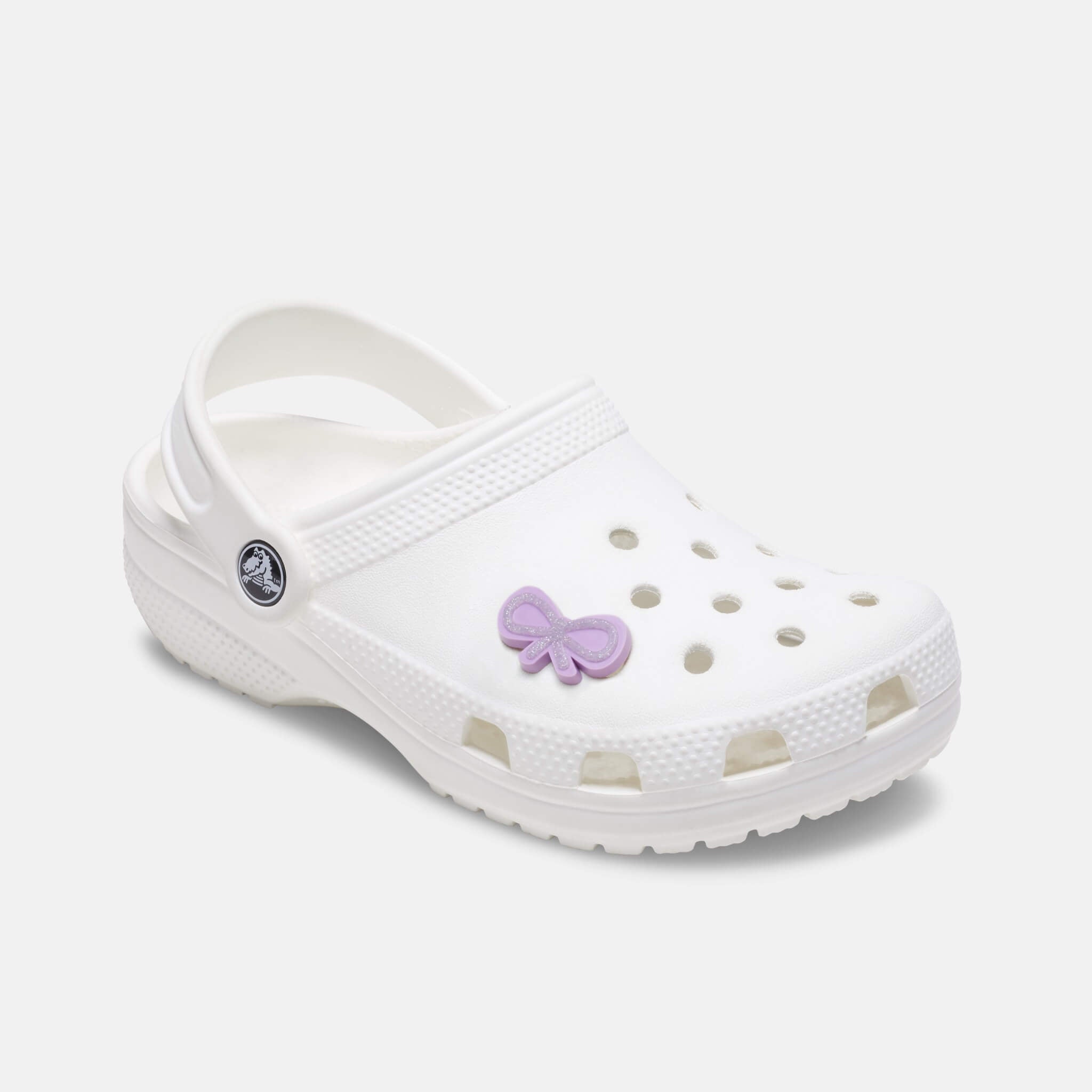 Odznačik Jibbitz – Tiny Purple Bow
