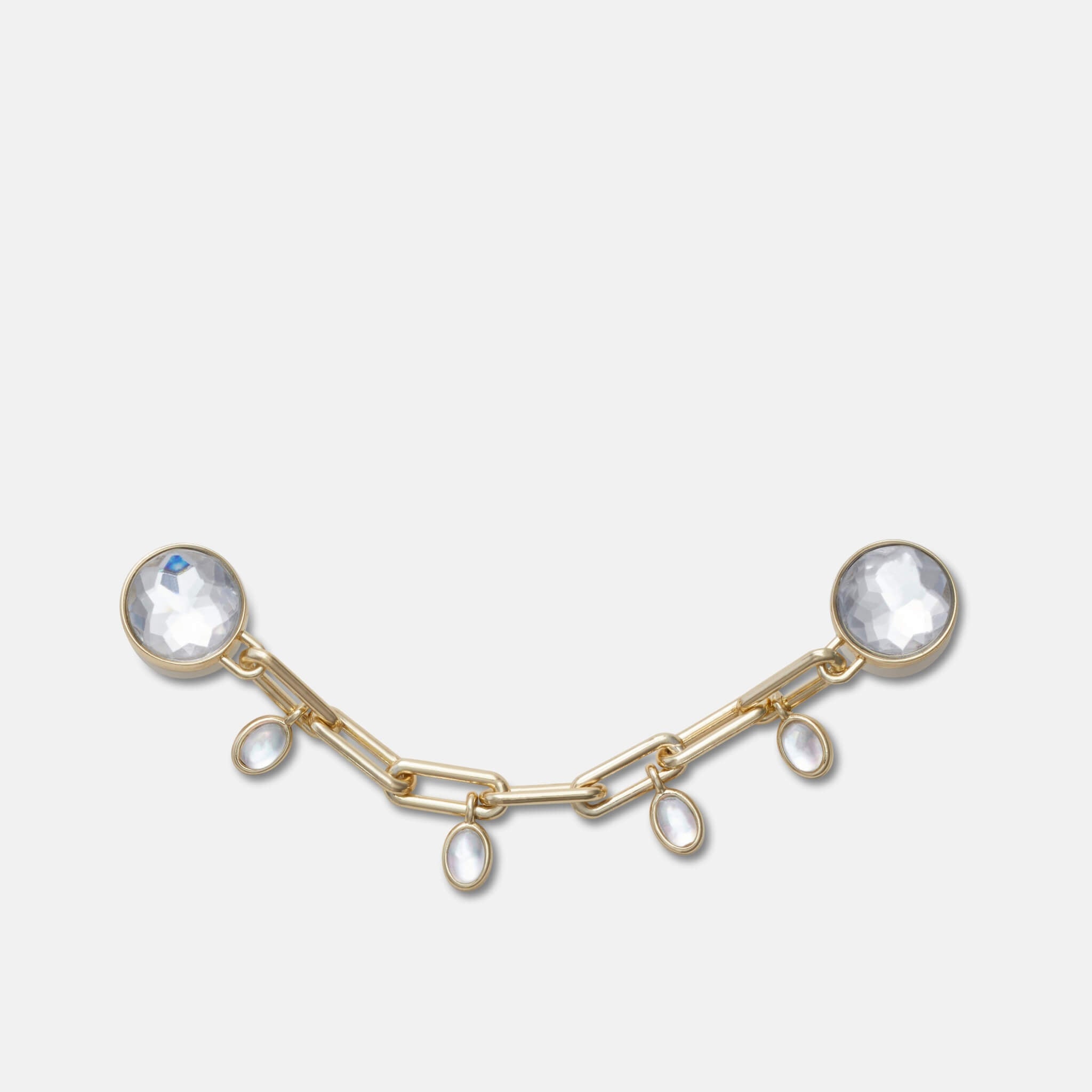 Odznačik Jibbitz – Delicate Gold and Gem Chain