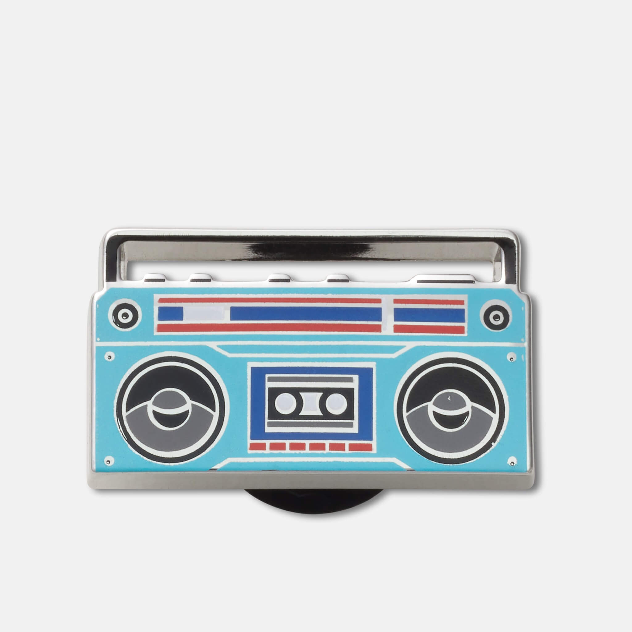 Odznačik Jibbitz – Blue Boom Box