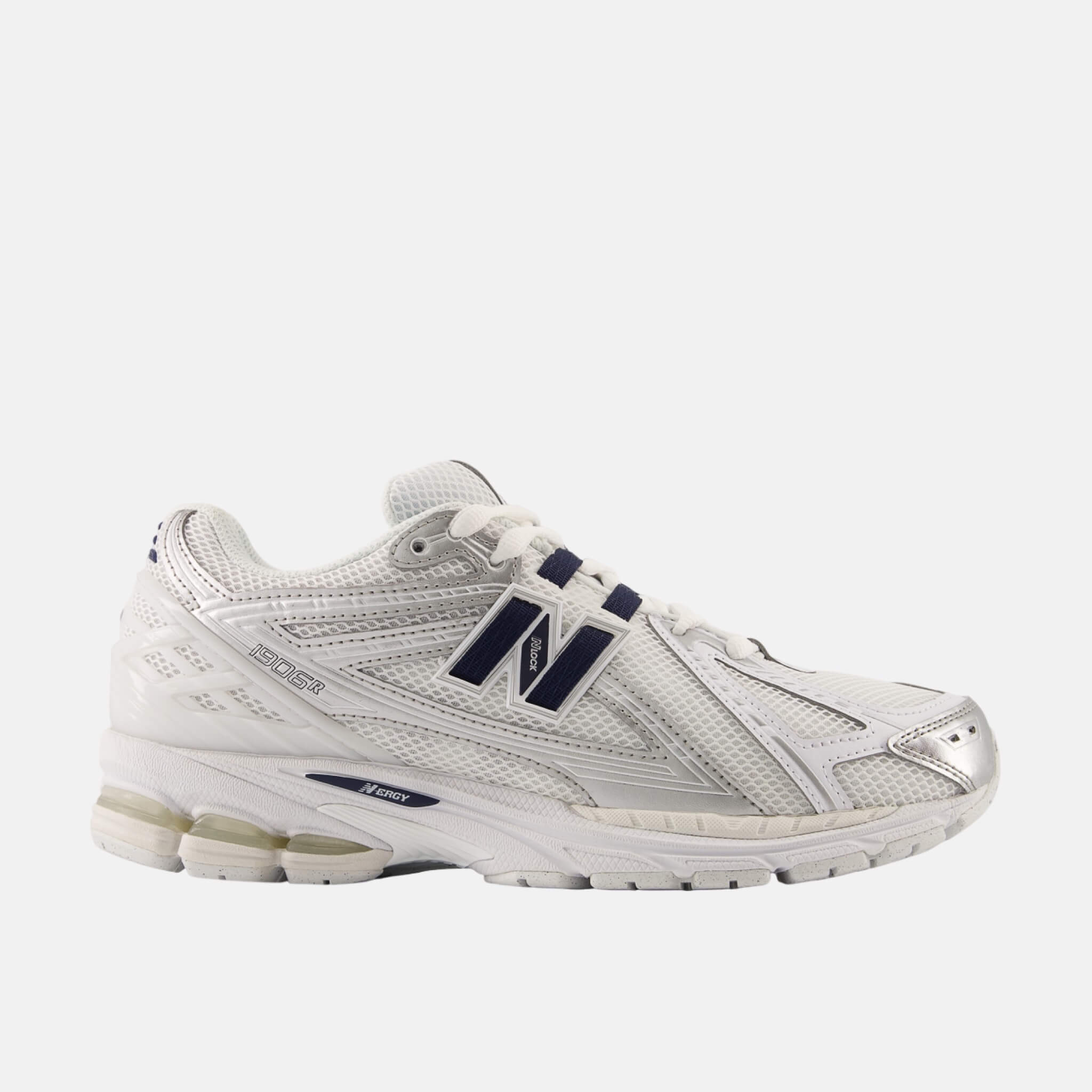 Unisex bielo-strieborné voľnočasové tenisky New Balance U1906R