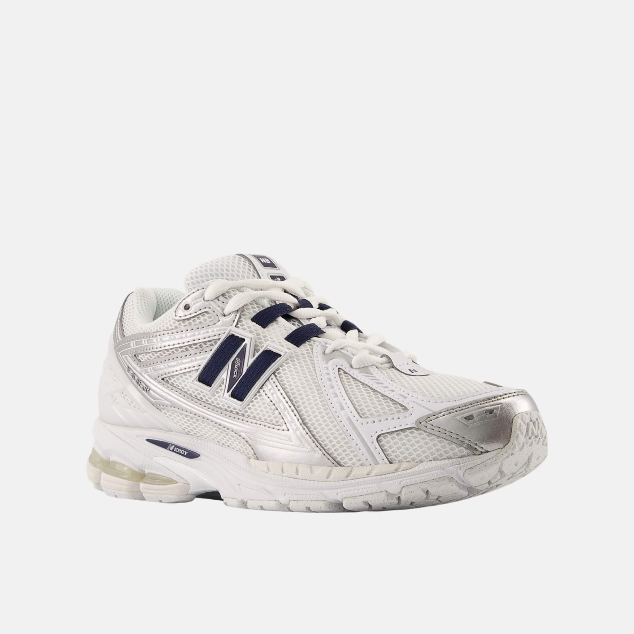 Unisex bielo-strieborné voľnočasové tenisky New Balance U1906R