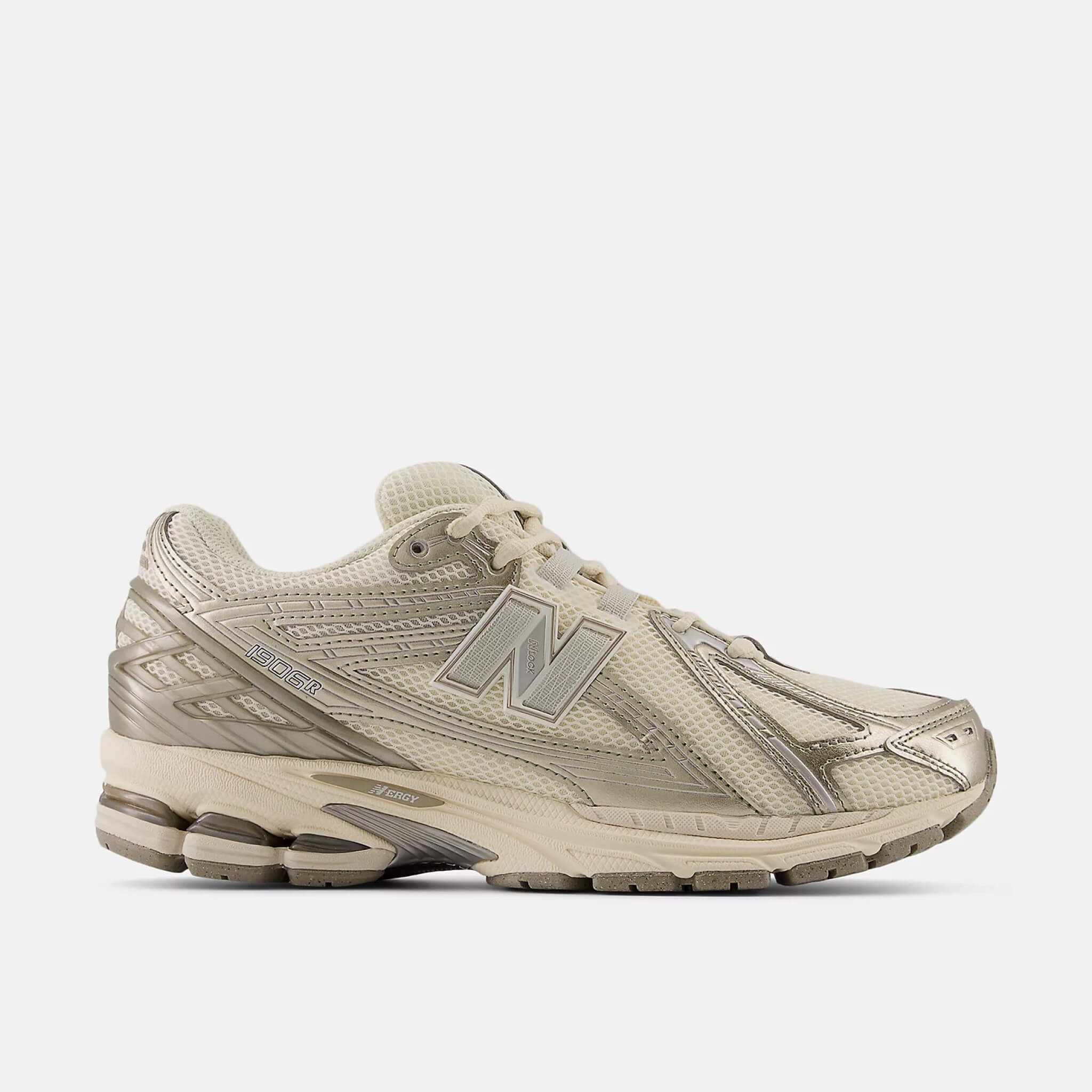 Unisex béžovo-zlaté voľnočasové tenisky New Balance U1906R