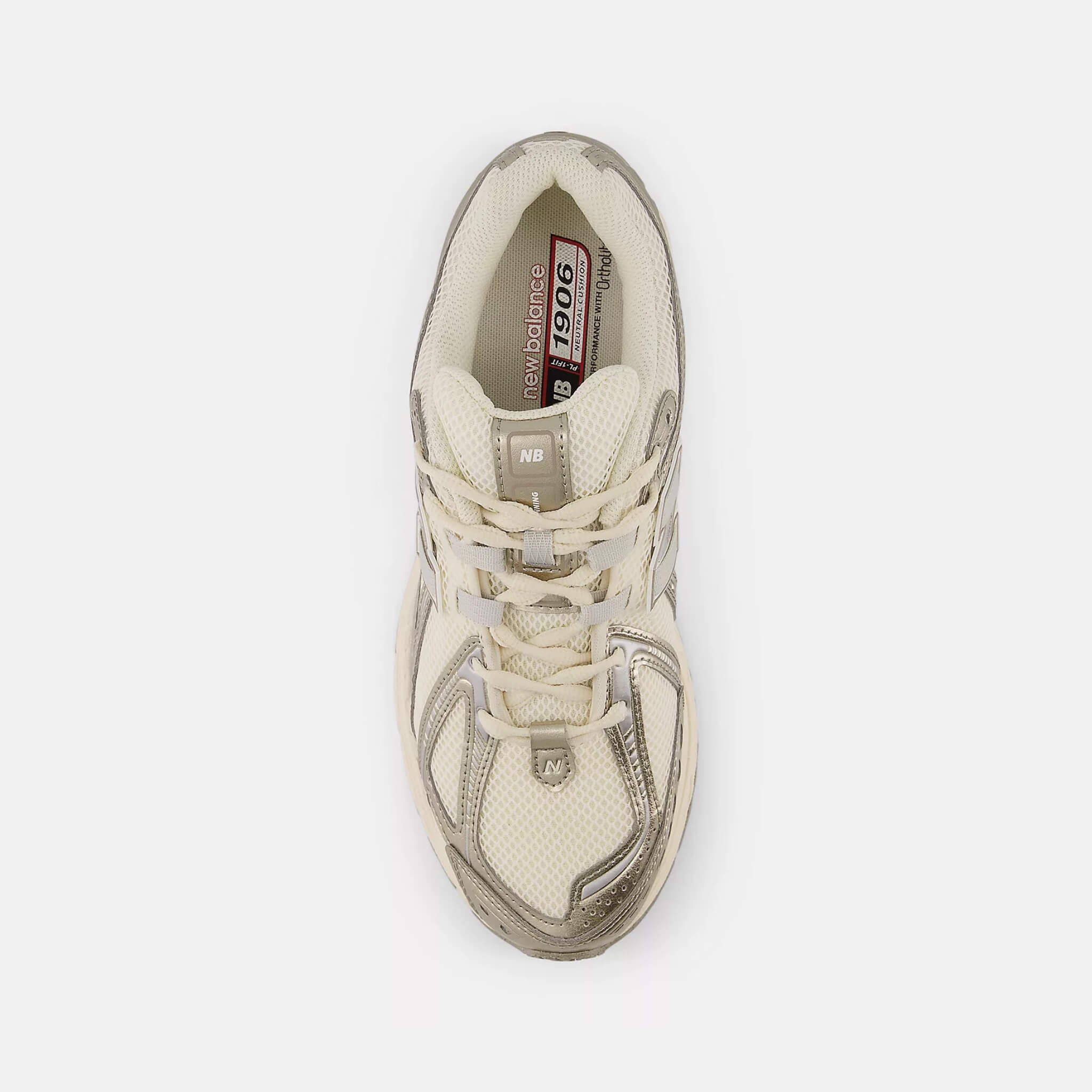 Unisex béžovo-zlaté voľnočasové tenisky New Balance U1906R