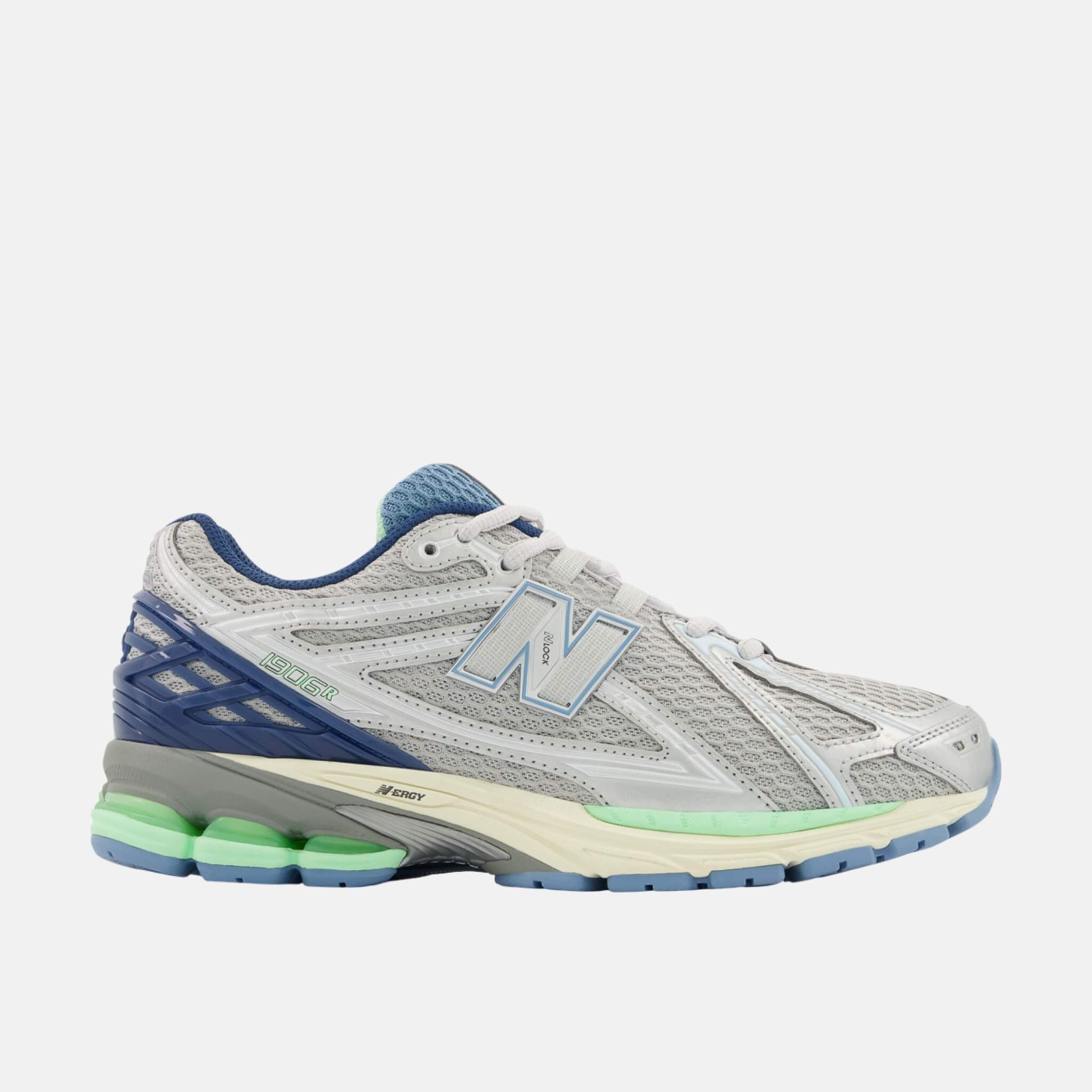 Unisex šedo-modré voľnočasové tenisky New Balance U1906R