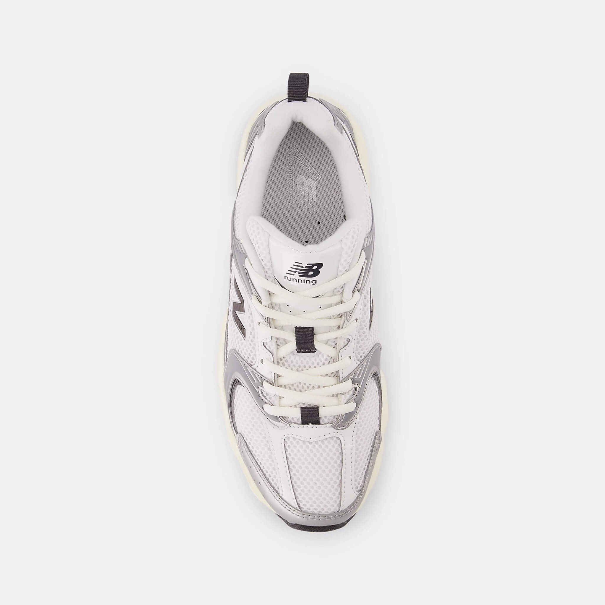 Unisex šedo-biele voľnočasové tenisky New Balance U530