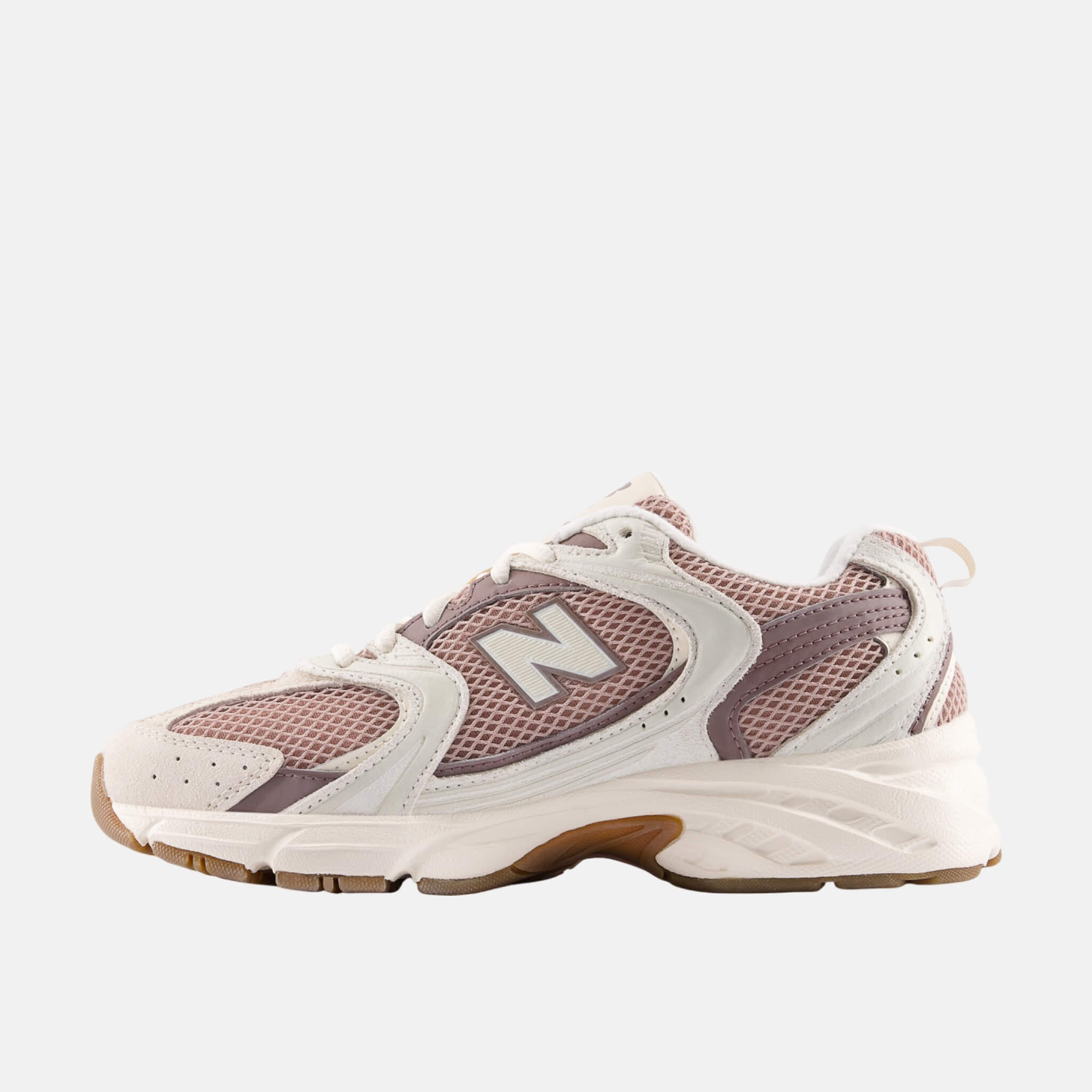Unisex béžovo-hnedé voľnočasové tenisky New Balance U530