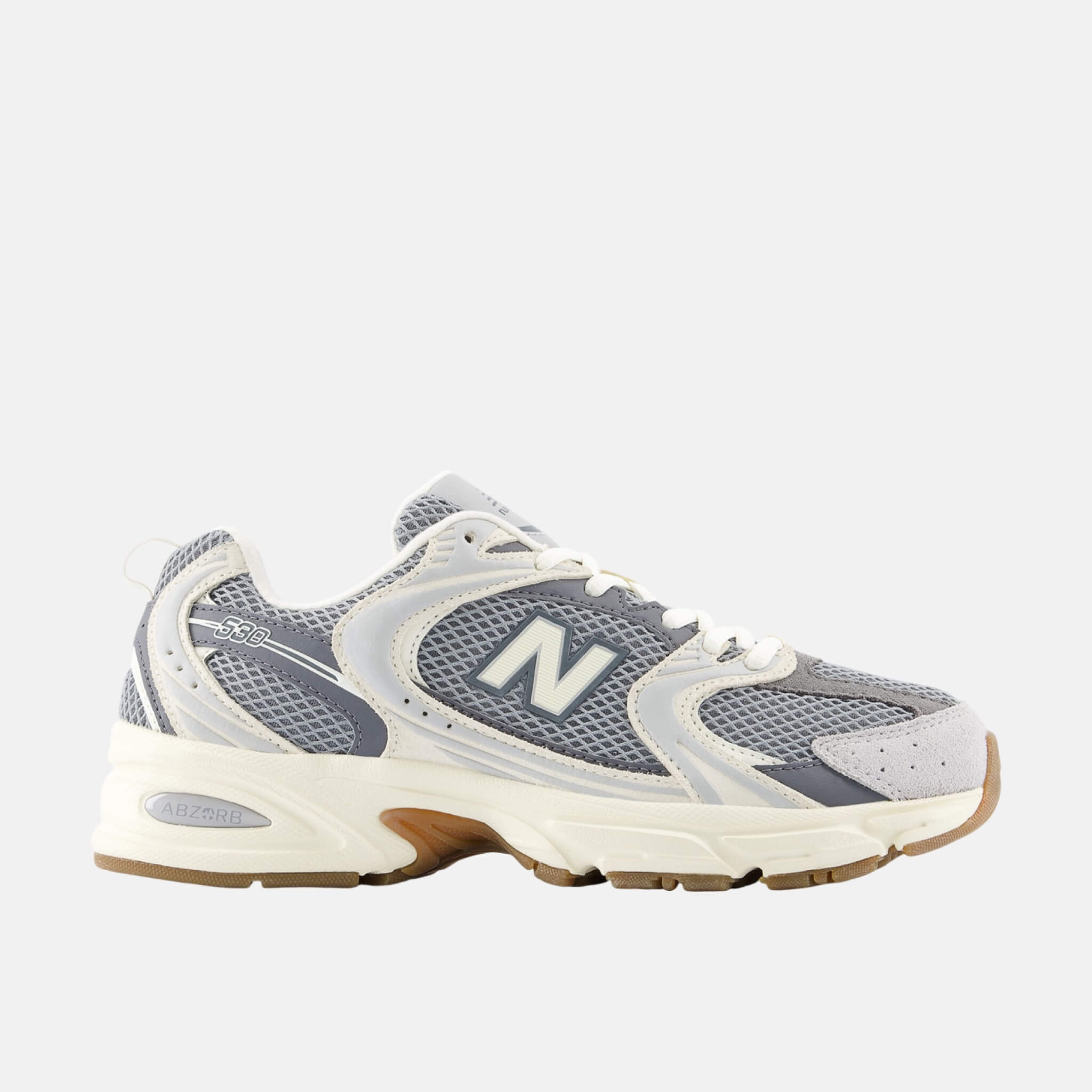 Unisex šedé voľnočasové tenisky New Balance U530