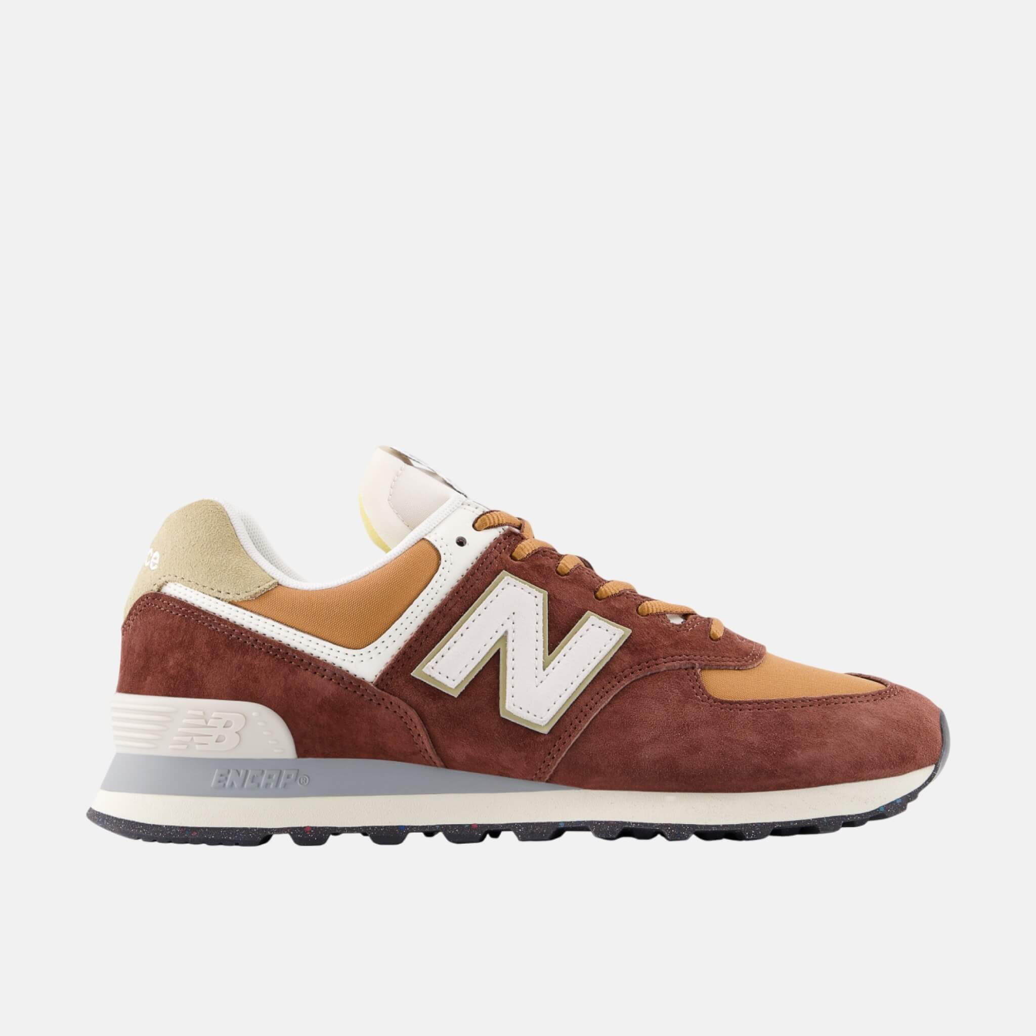 Unisex hnedé voľnočasové tenisky New Balance U574