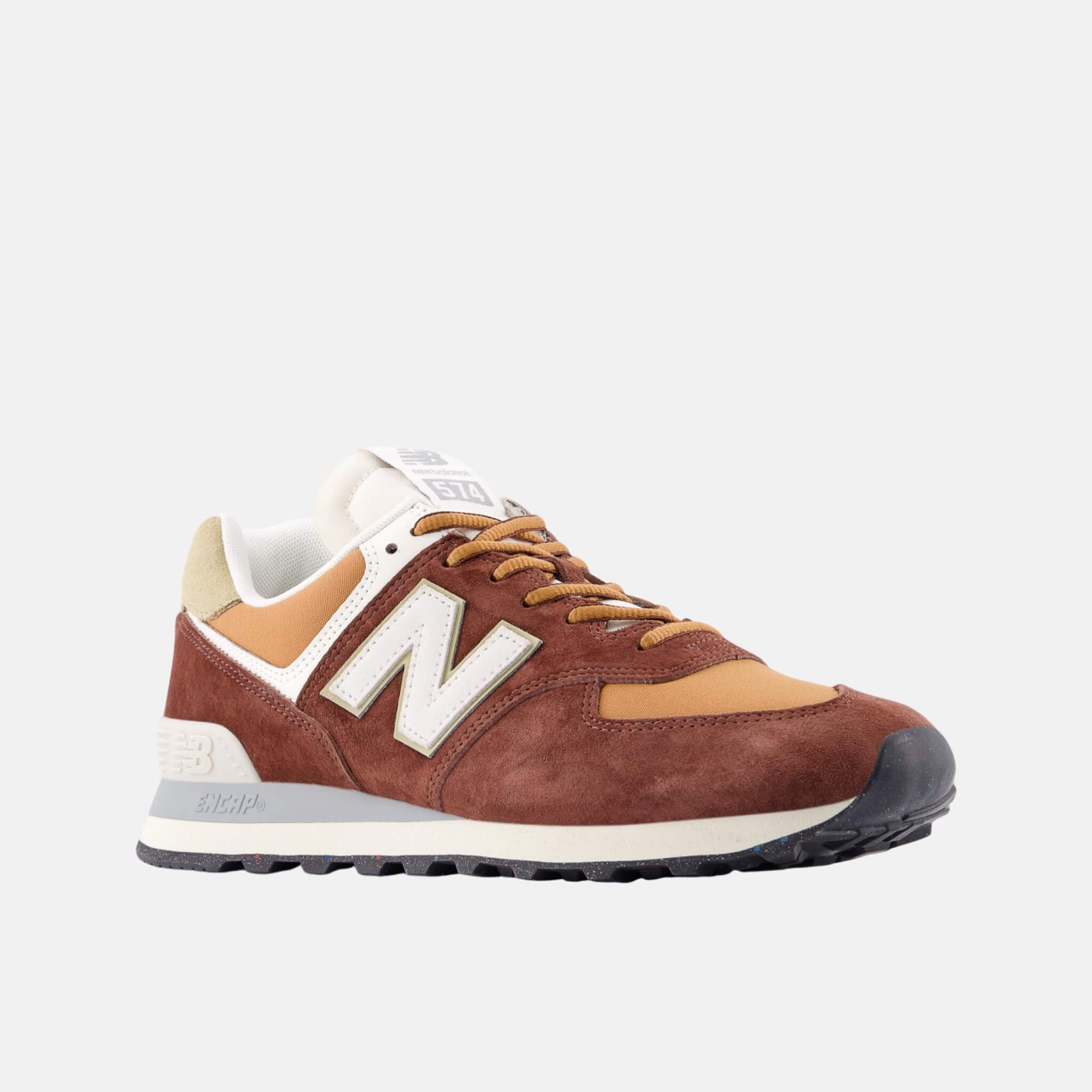 Unisex hnedé voľnočasové tenisky New Balance U574