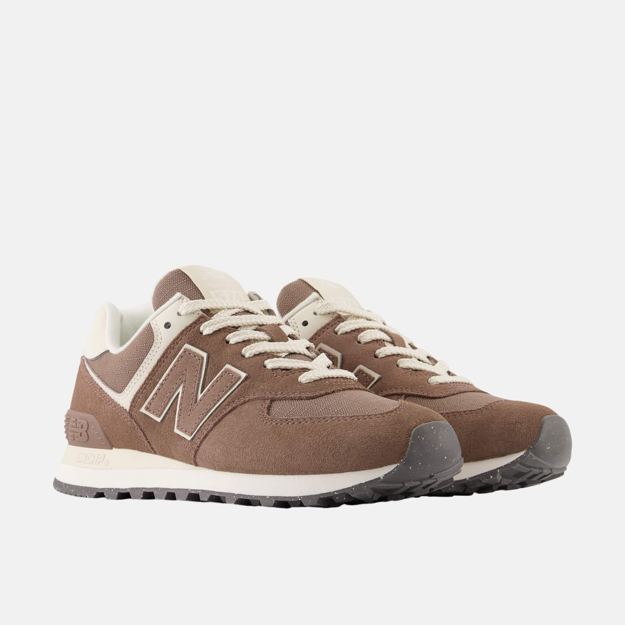 Dámske hnedé voľnočasové tenisky New Balance WL574