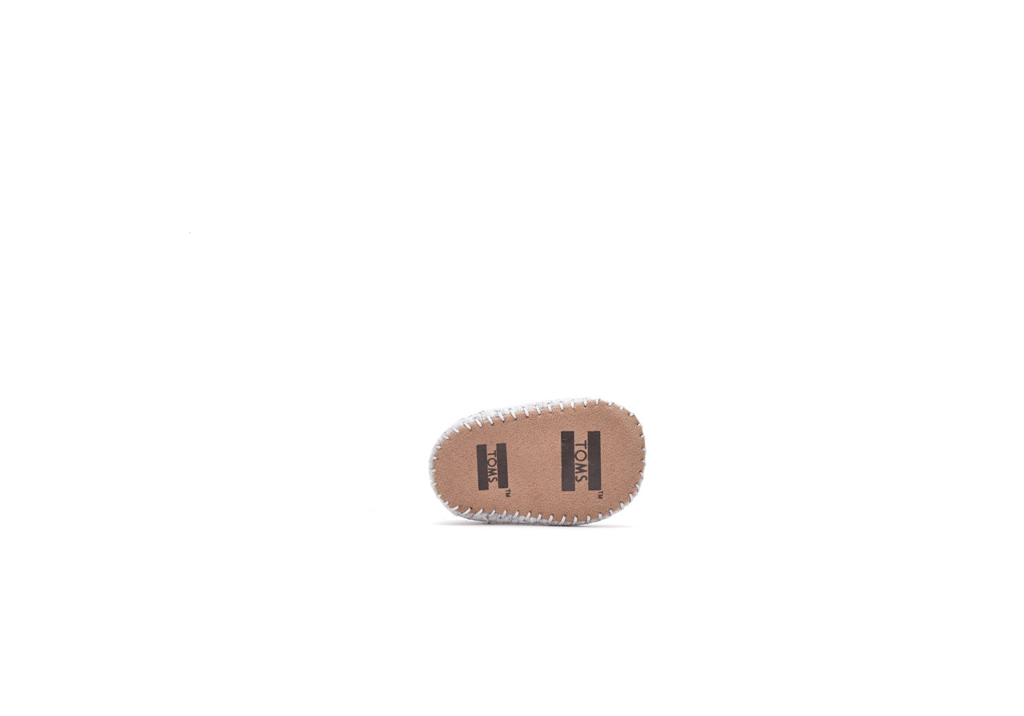 Detské šedé TOMS Jersey Tiny Crib Alpargata