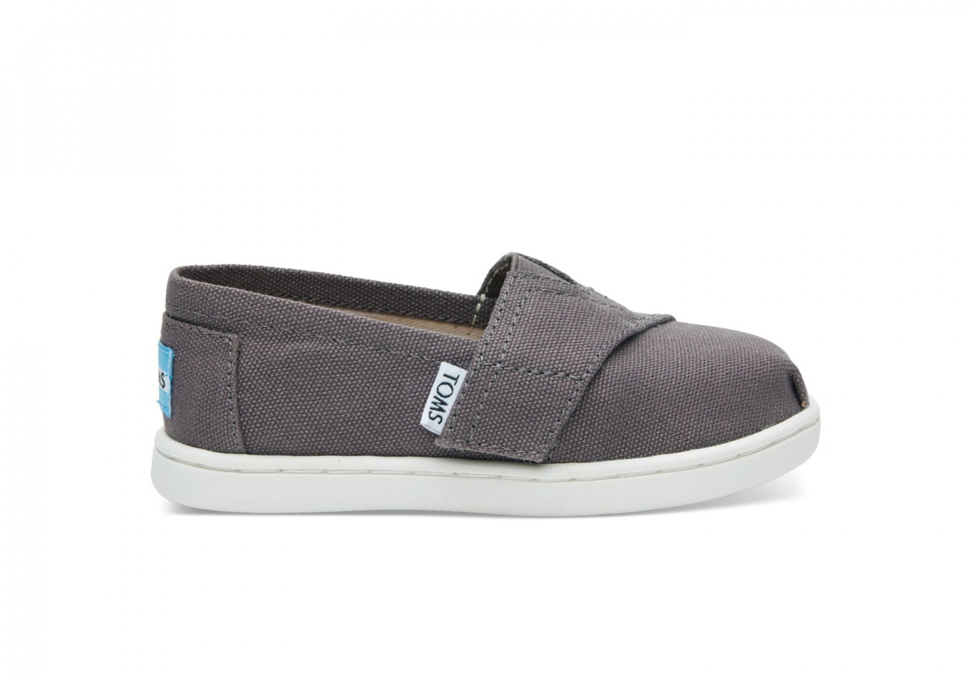 Detské sivé TOMS Core Classics Tiny Alpargata