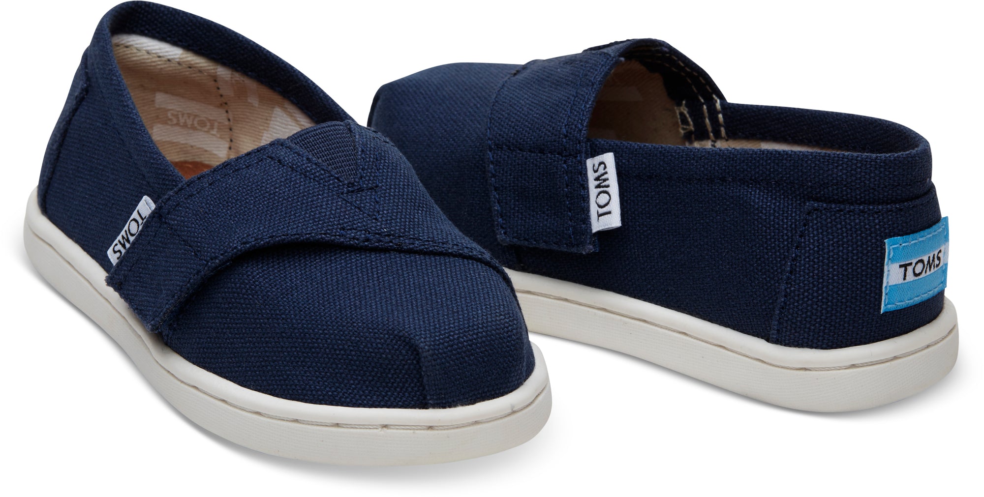 Detské modré TOMS Core Classics Tiny Alpargata