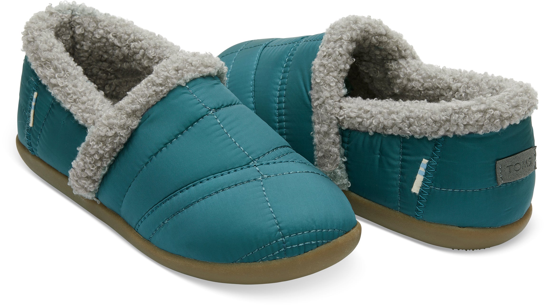 Detské modré šľapky TOMS Youth House Slipper