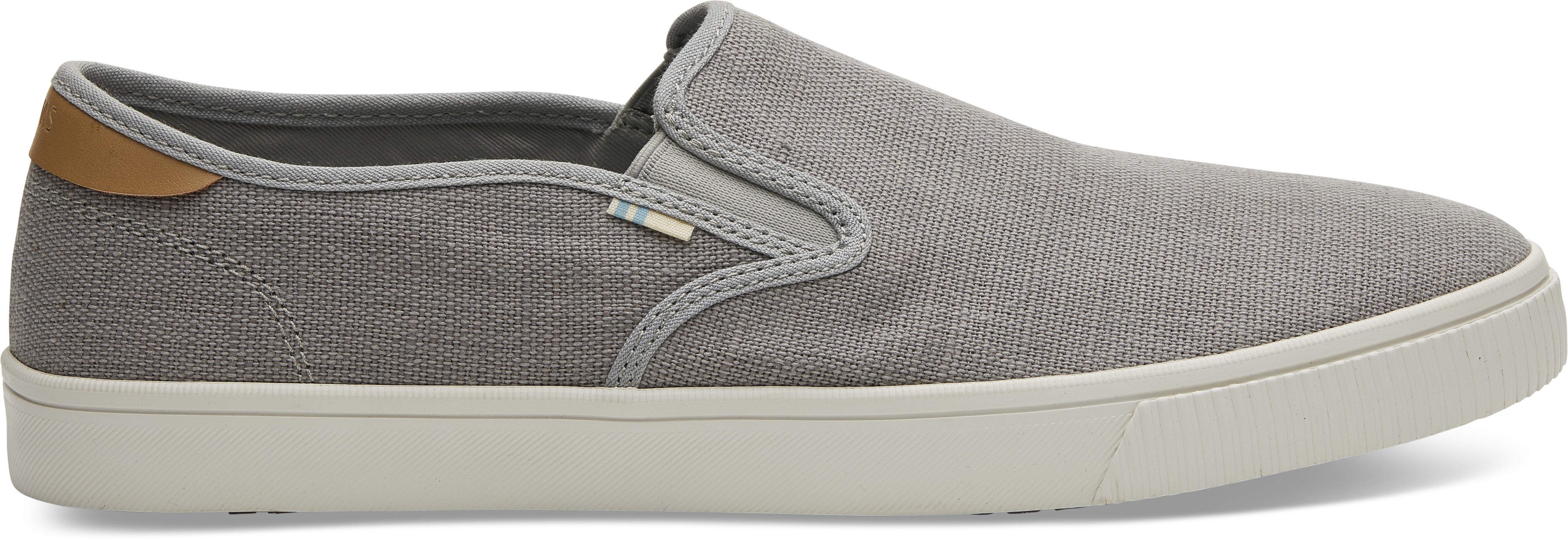 Pánske šedé slip-on TOMS Baja