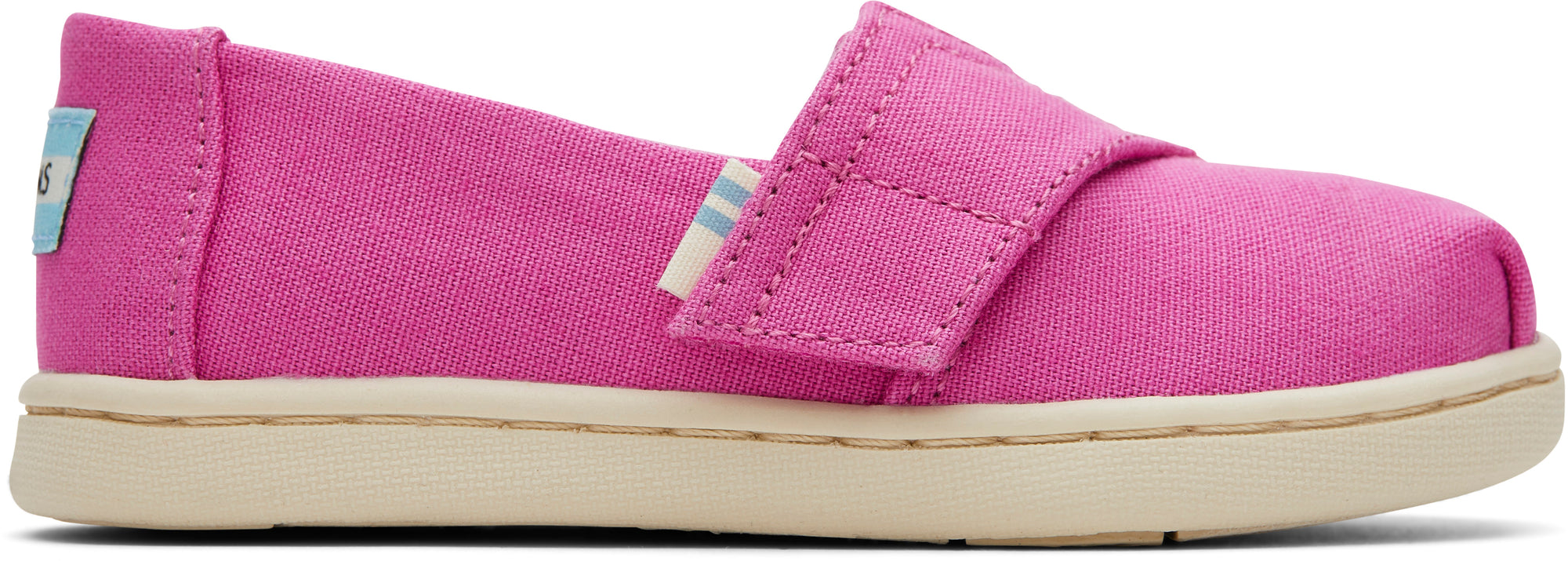Detské ružové espadrilky TOMS Tiny Alpargata