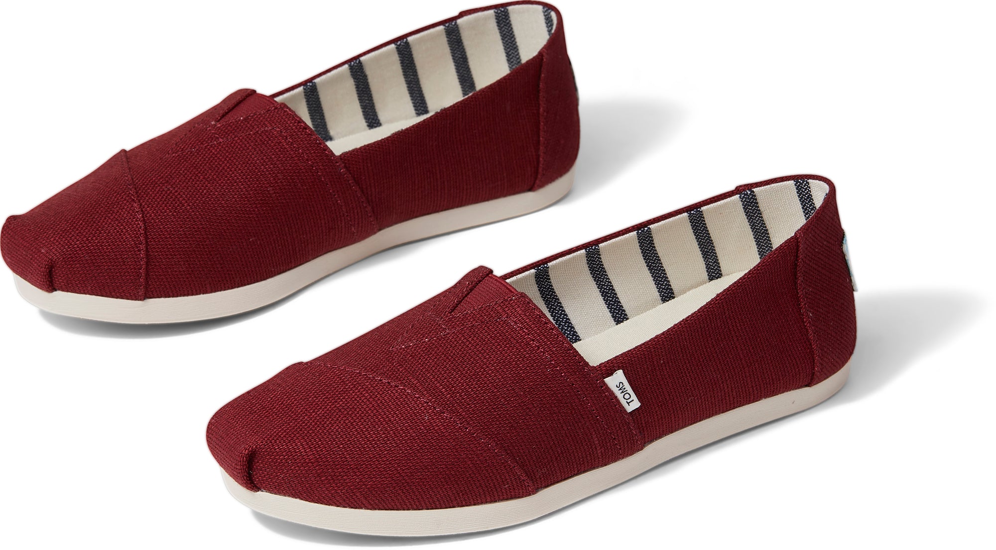Dámske červené espadrilky TOMS Alpargata