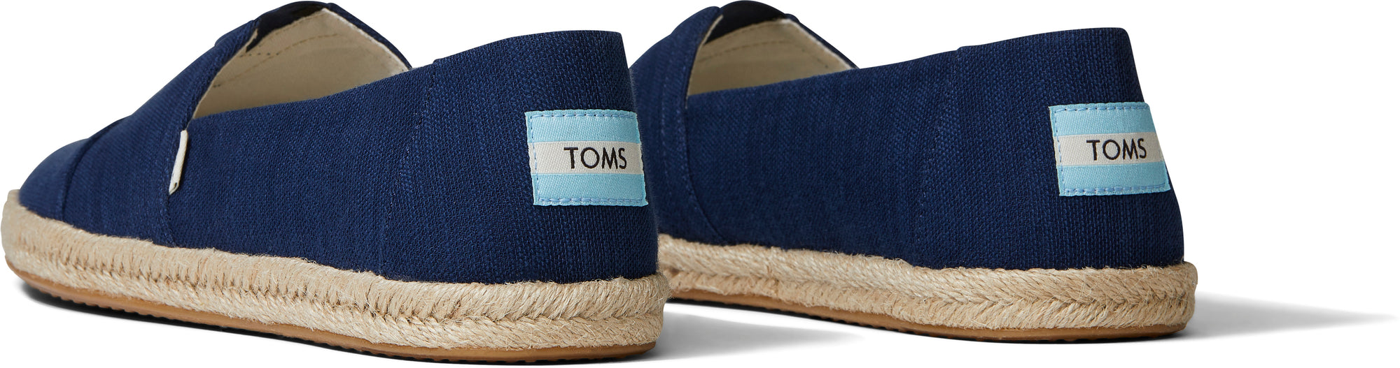 Pánske modré espadrilky TOMS Alpargata Rope