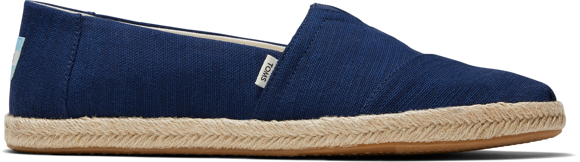 Pánske modré espadrilky TOMS Alpargata Rope