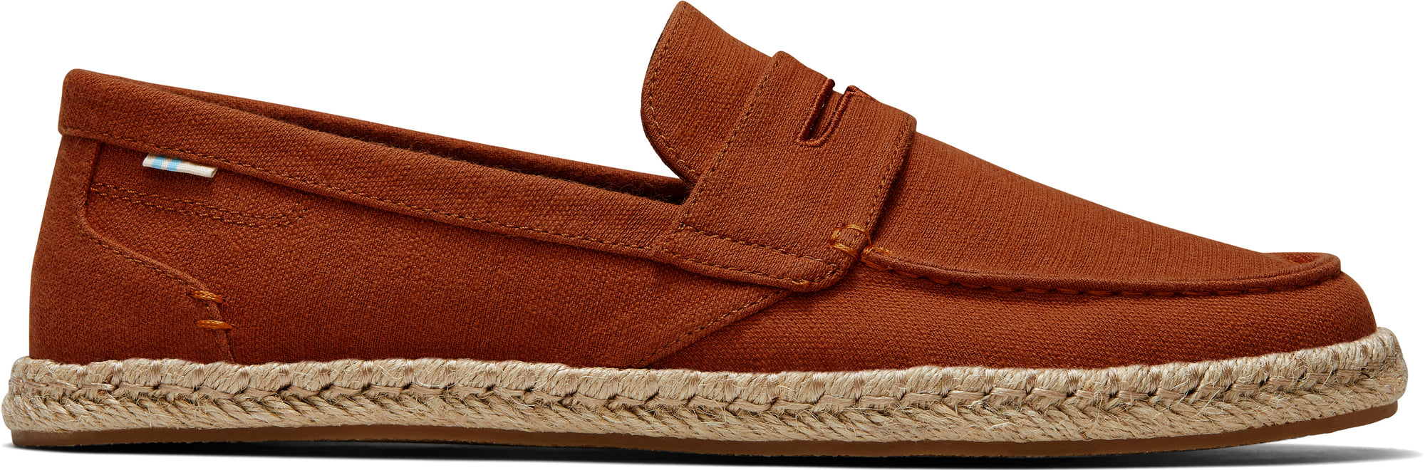 Pánske hnedé espadrilky TOMS Stanford Rope