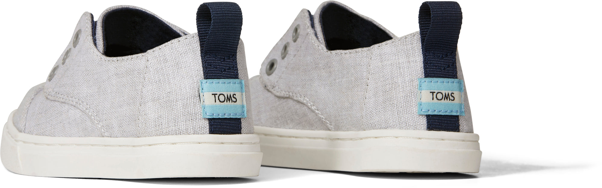 Detské šedé tenisky TOMS Tiny Cordones Cupsole