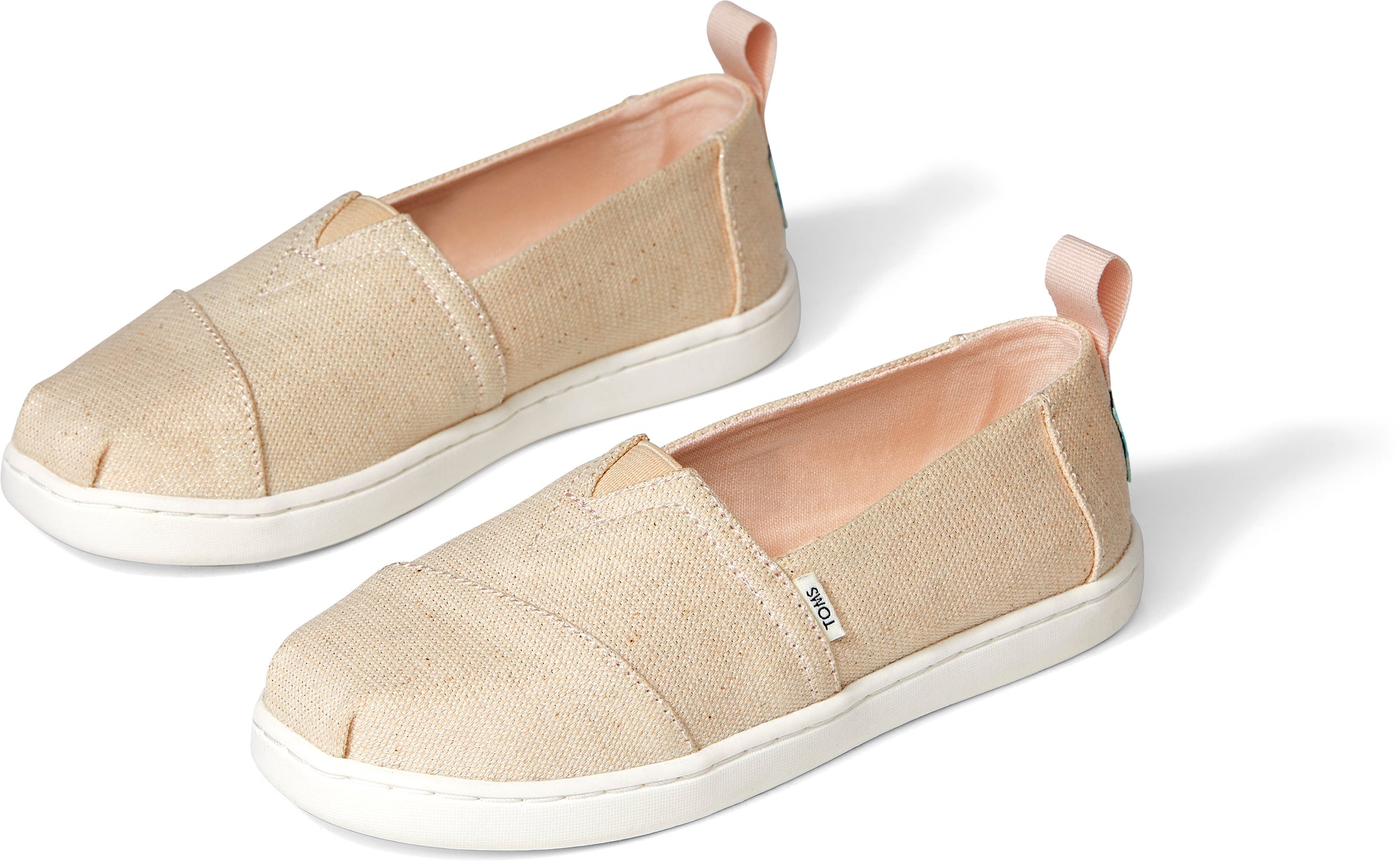 Detské ružové espadrilky TOMS Youth Alpargata