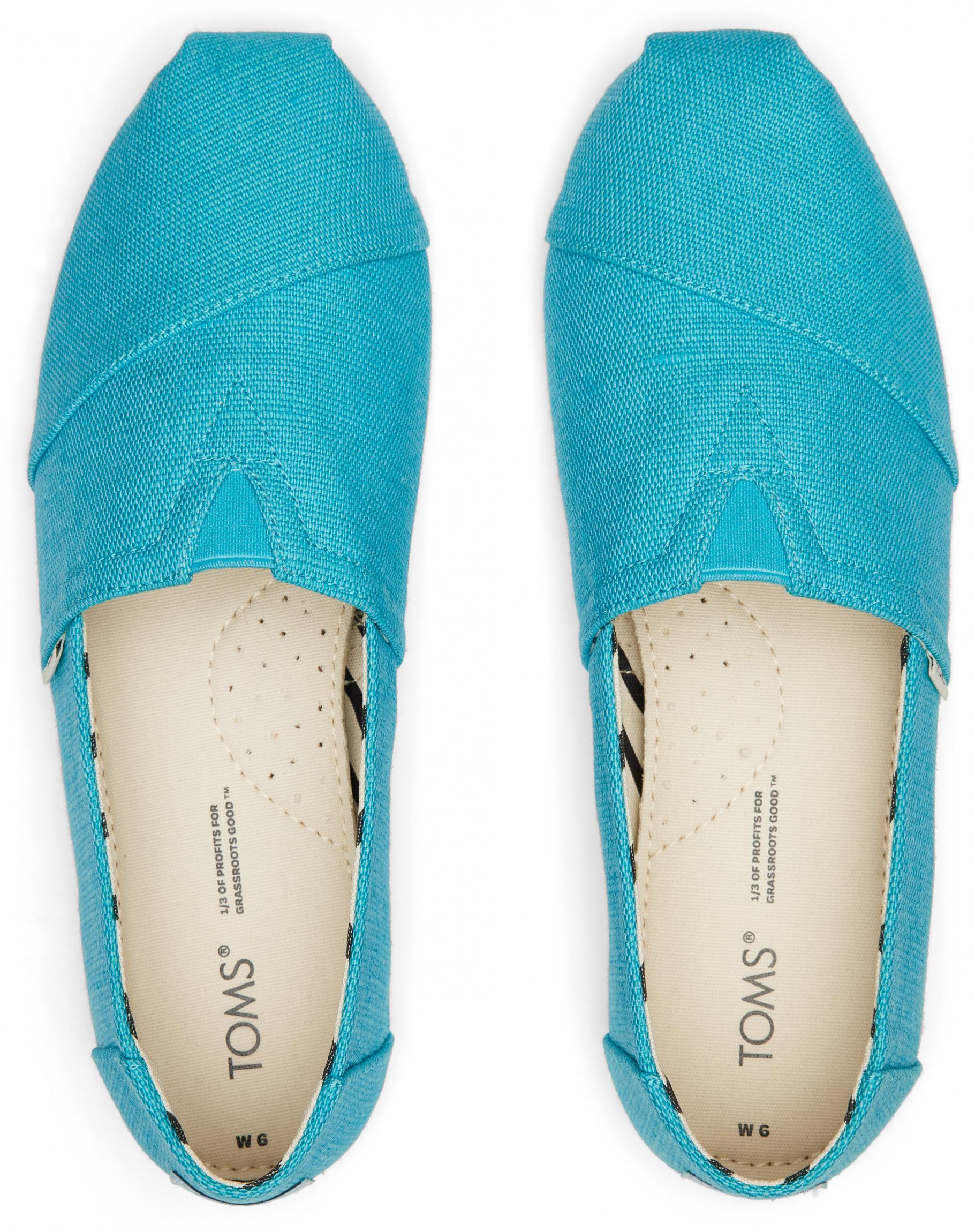 Dámske modré espadrilky TOMS Alpargata