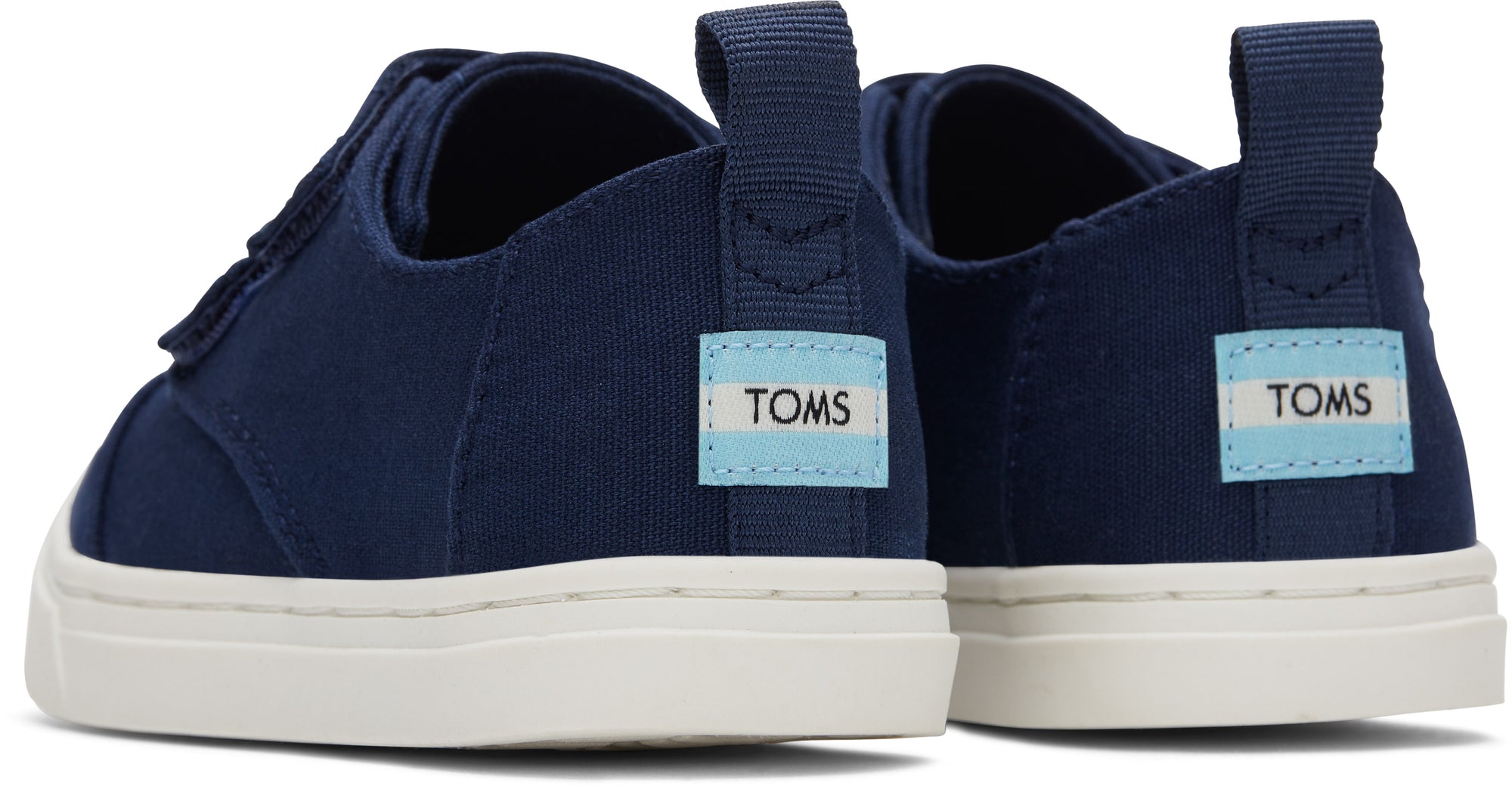 Detské modré tenisky TOMS Tiny Cordones Cupsole Double Strap