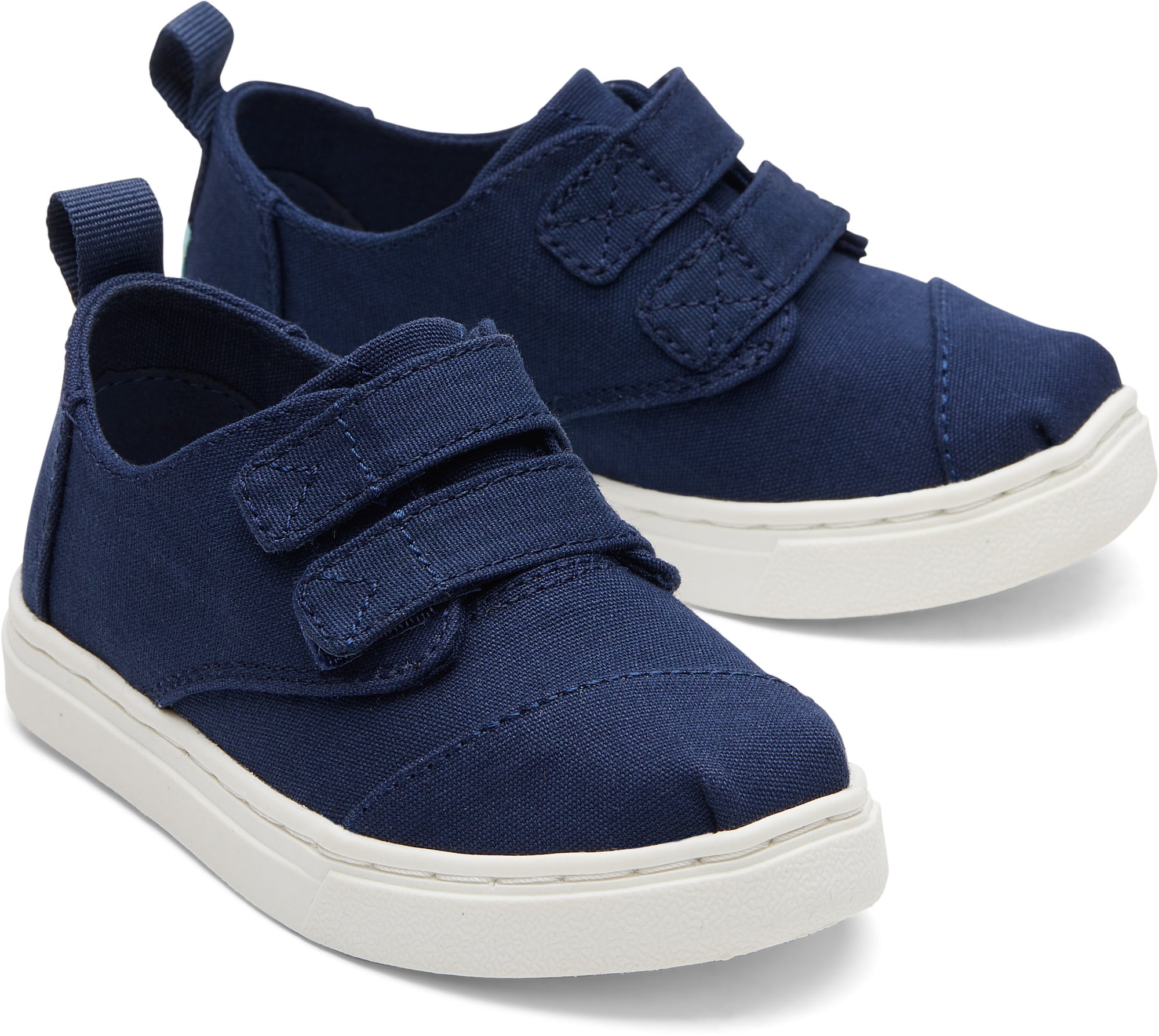 Detské modré tenisky TOMS Tiny Cordones Cupsole Double Strap