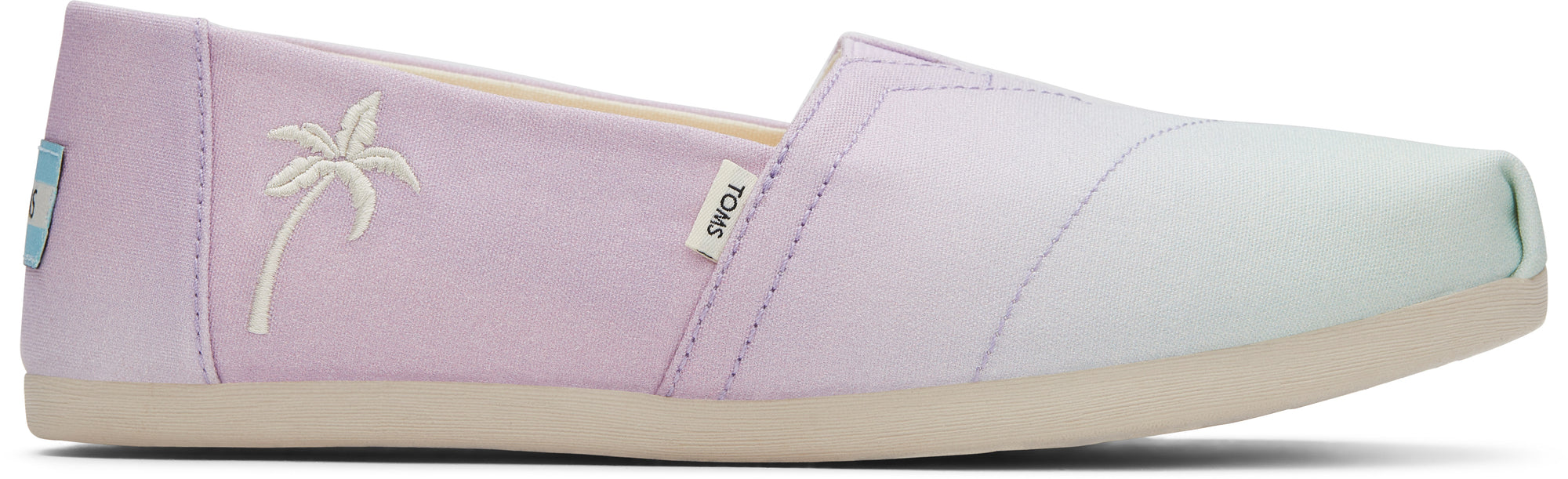 Dámske fialové espadrilky TOMS Alpargata