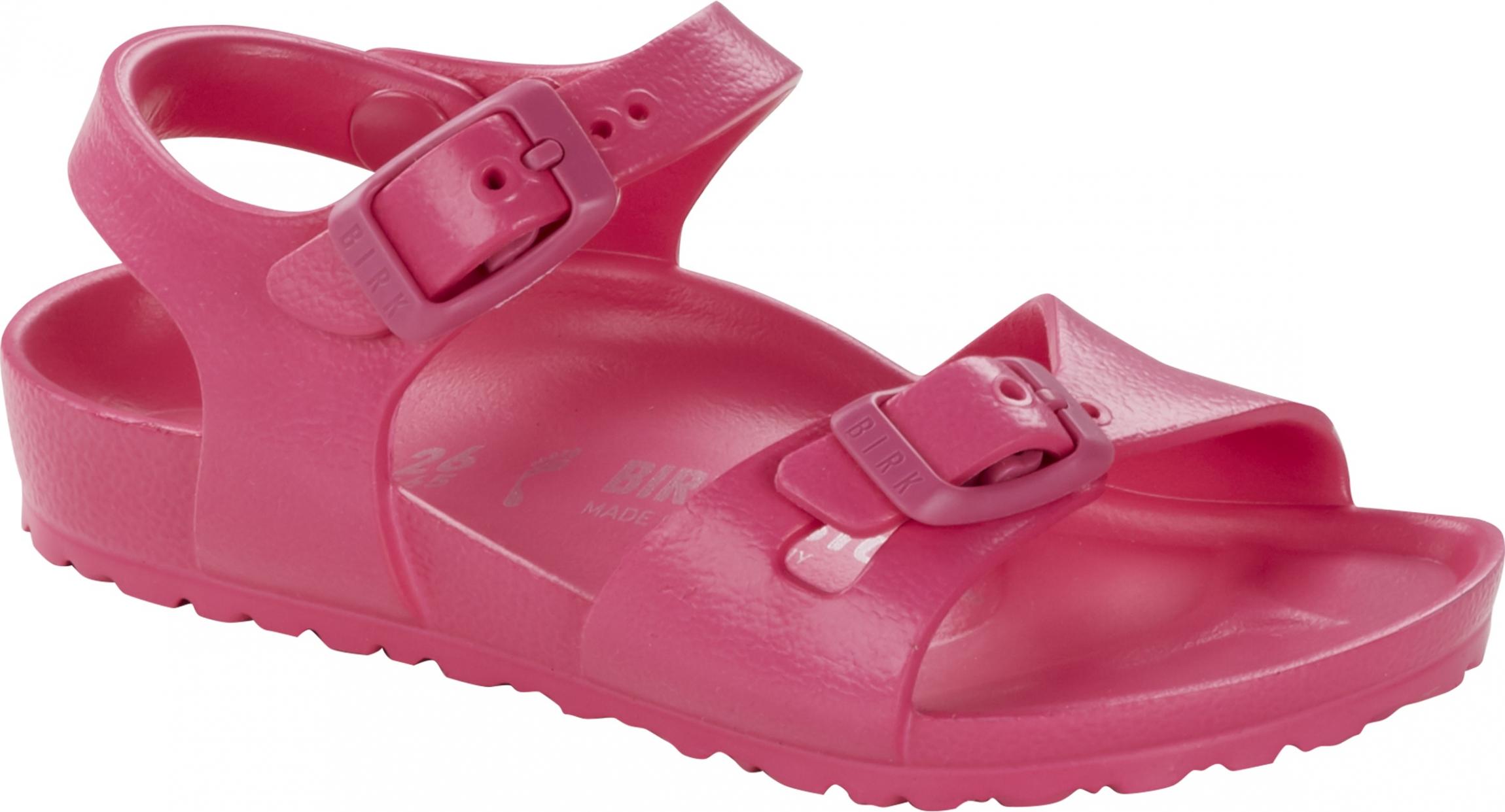 Detské ružové Narrow sandály Birkenstock Rio EVA