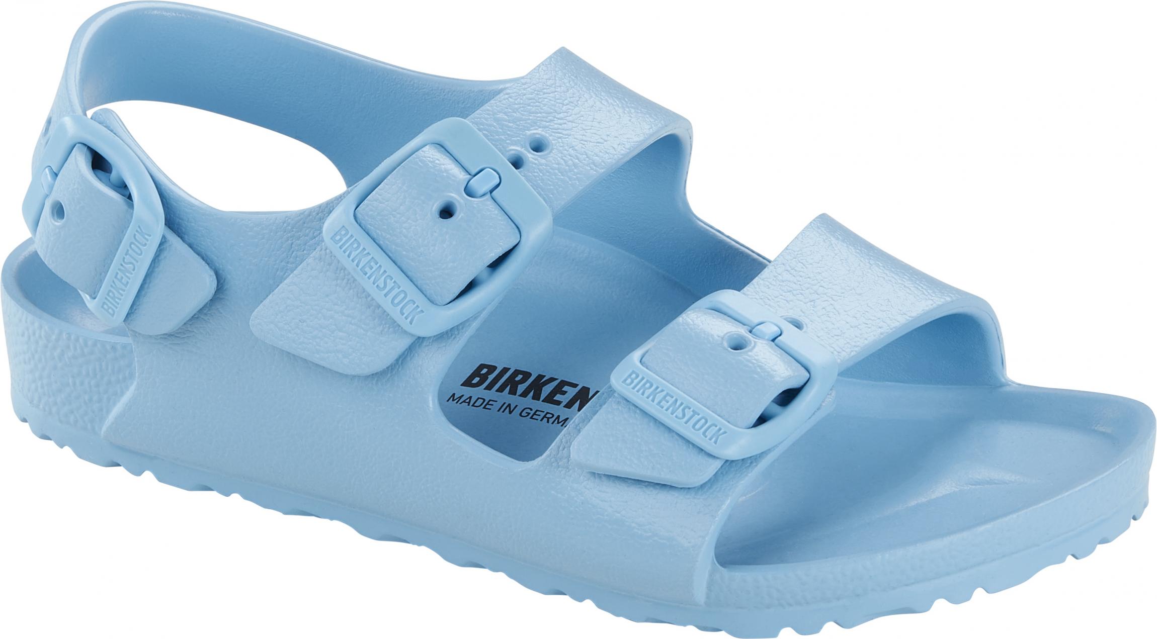 Detské modré Narrow sandály Birkenstock Milano EVA