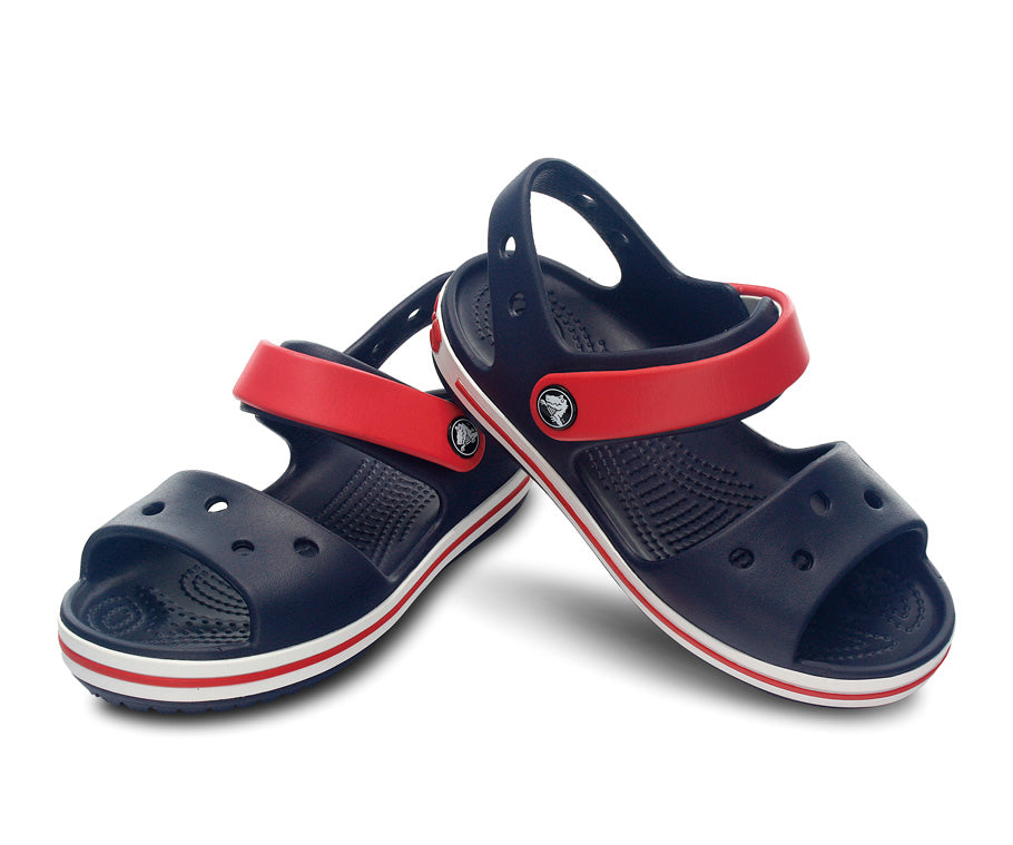Crocband Sandal Kids Navy/Red